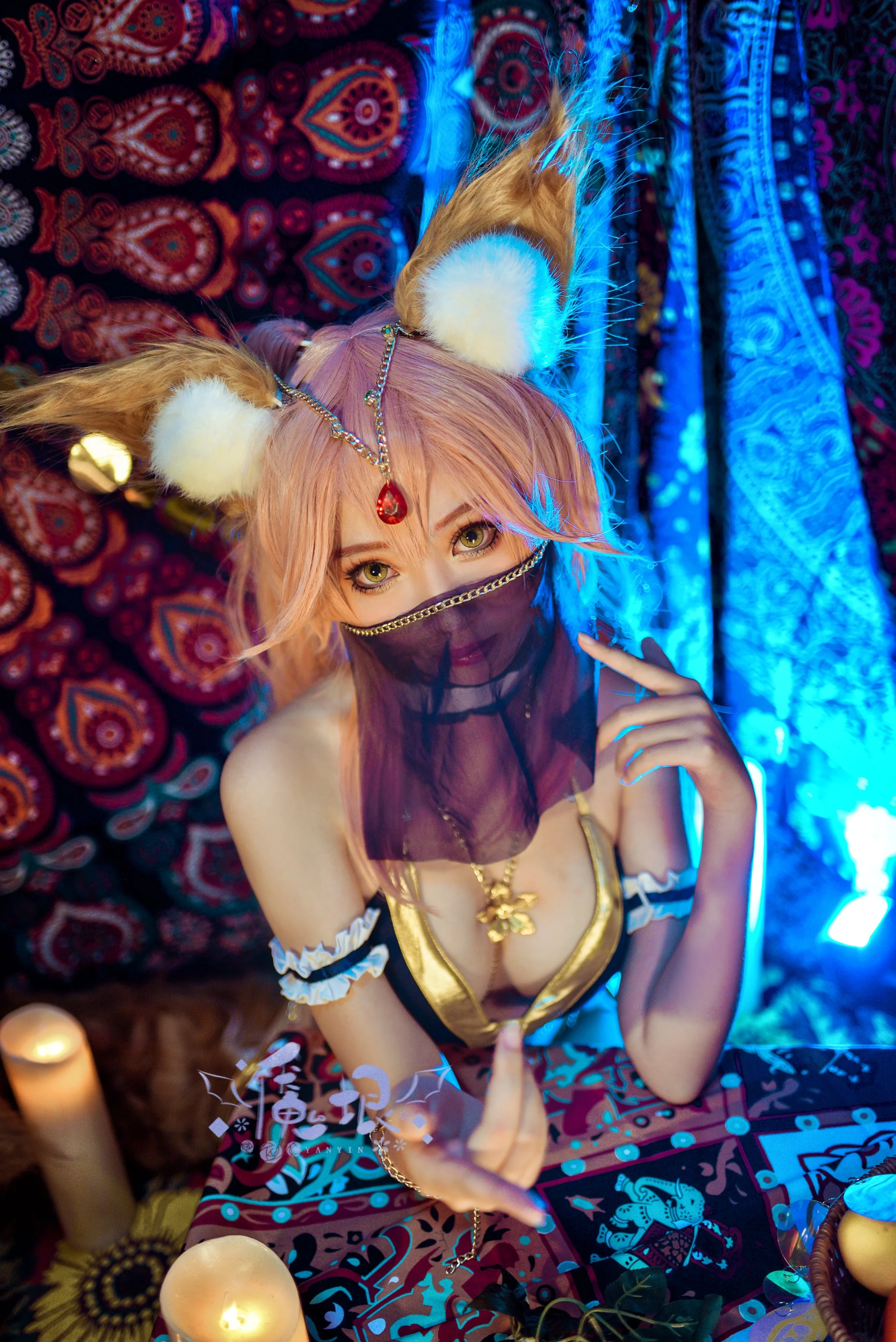 玉藻前舞娘COS写真