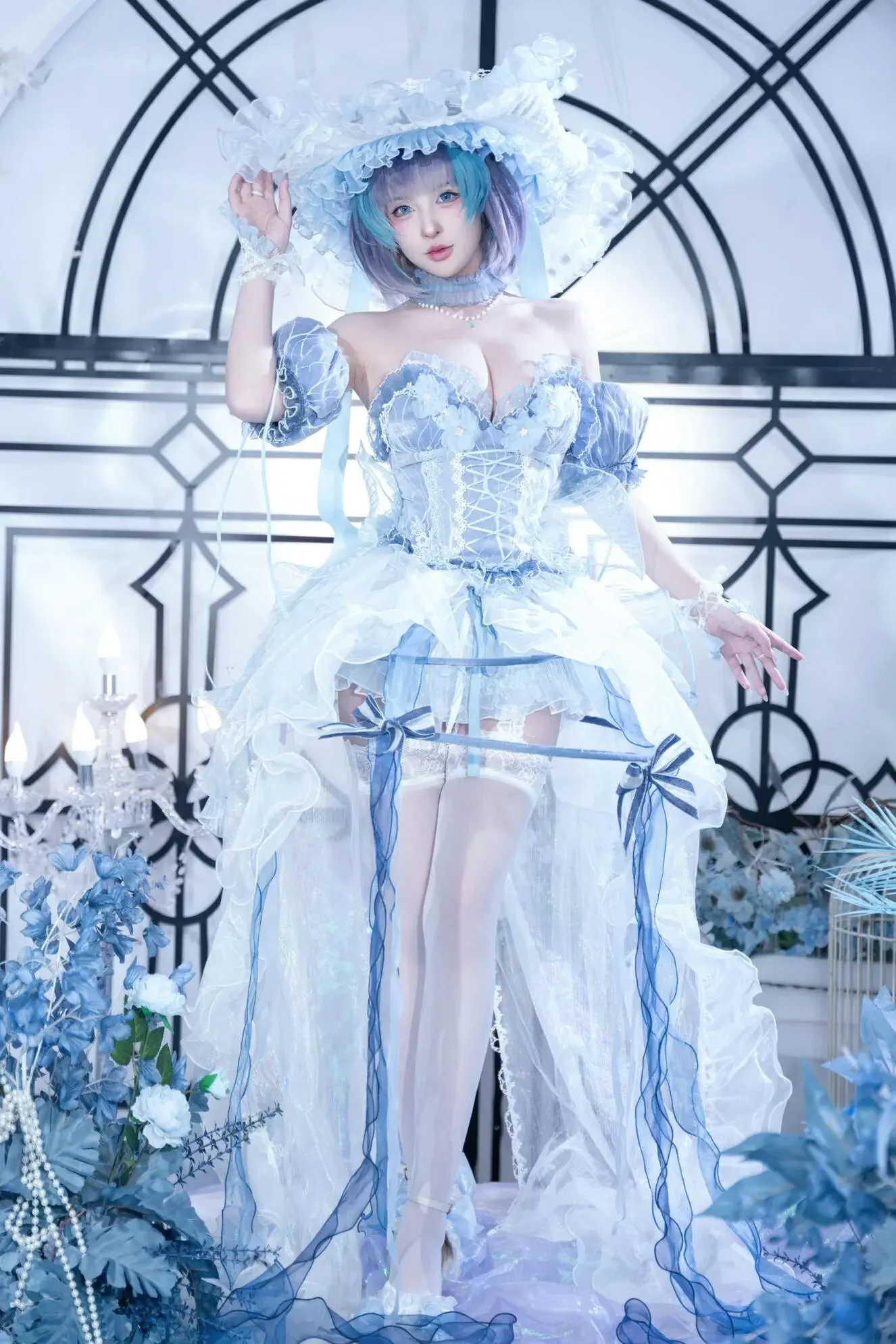 清水由乃 – 碧蓝航线 柴郡废稿礼服｜高清图片集