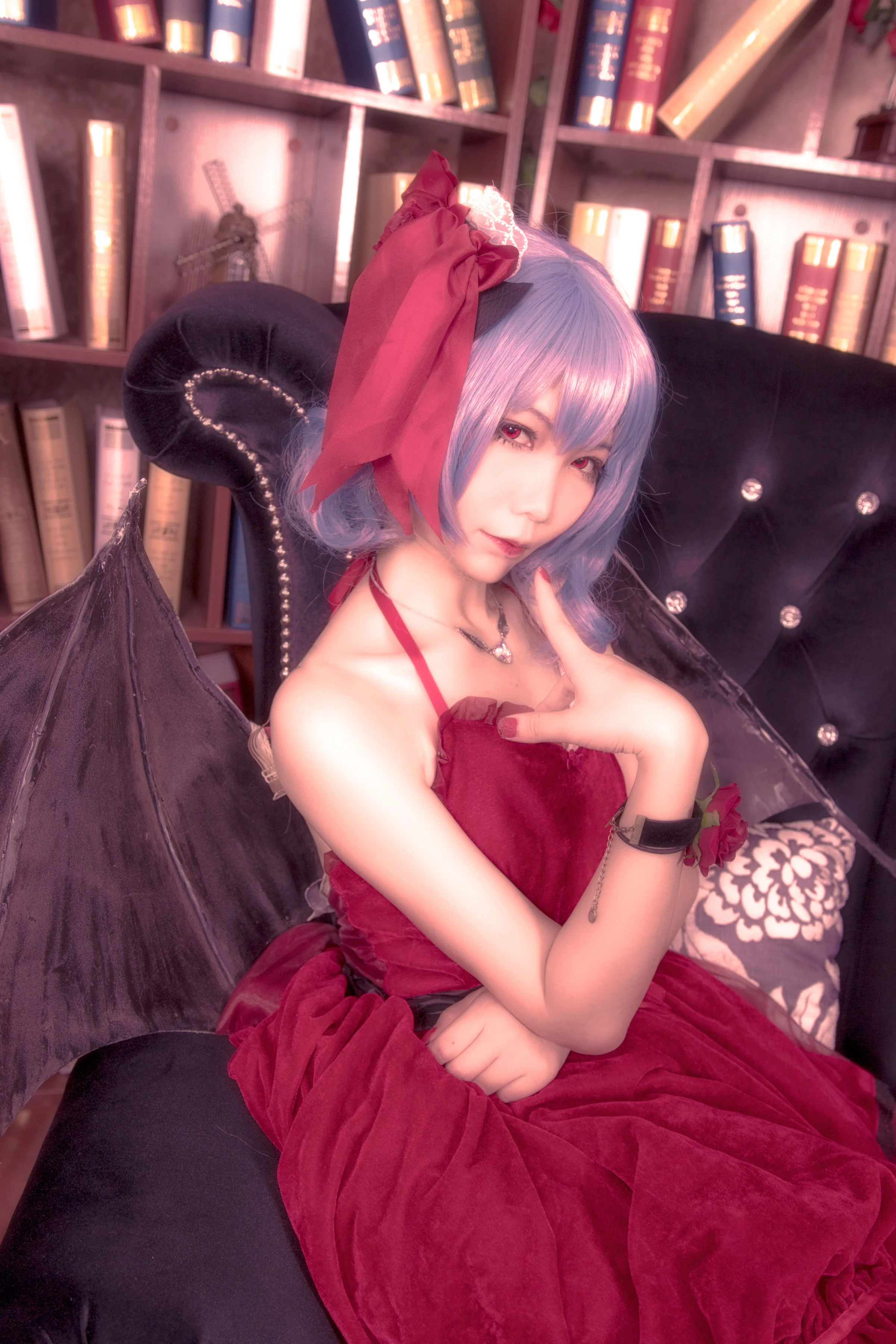 东方project蕾米莉亚COS写真