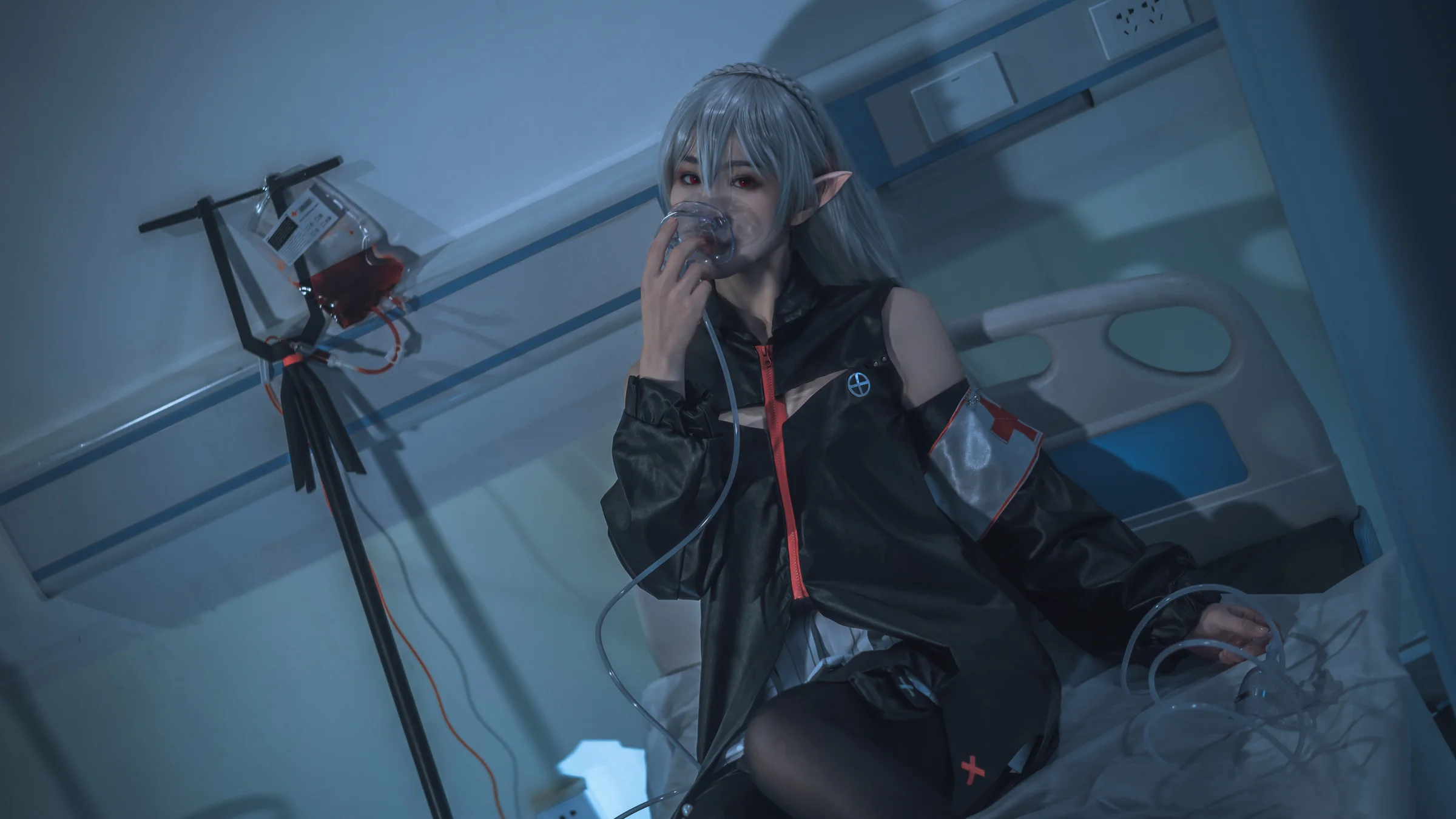 明日方舟 华法琳COS写真