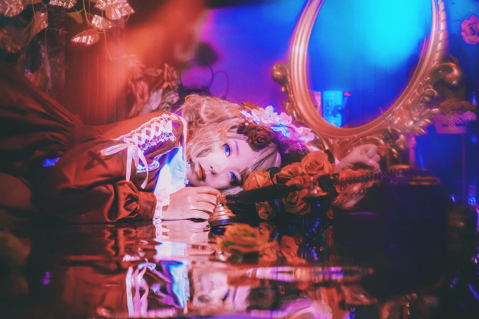 lolita写真 人形夜
