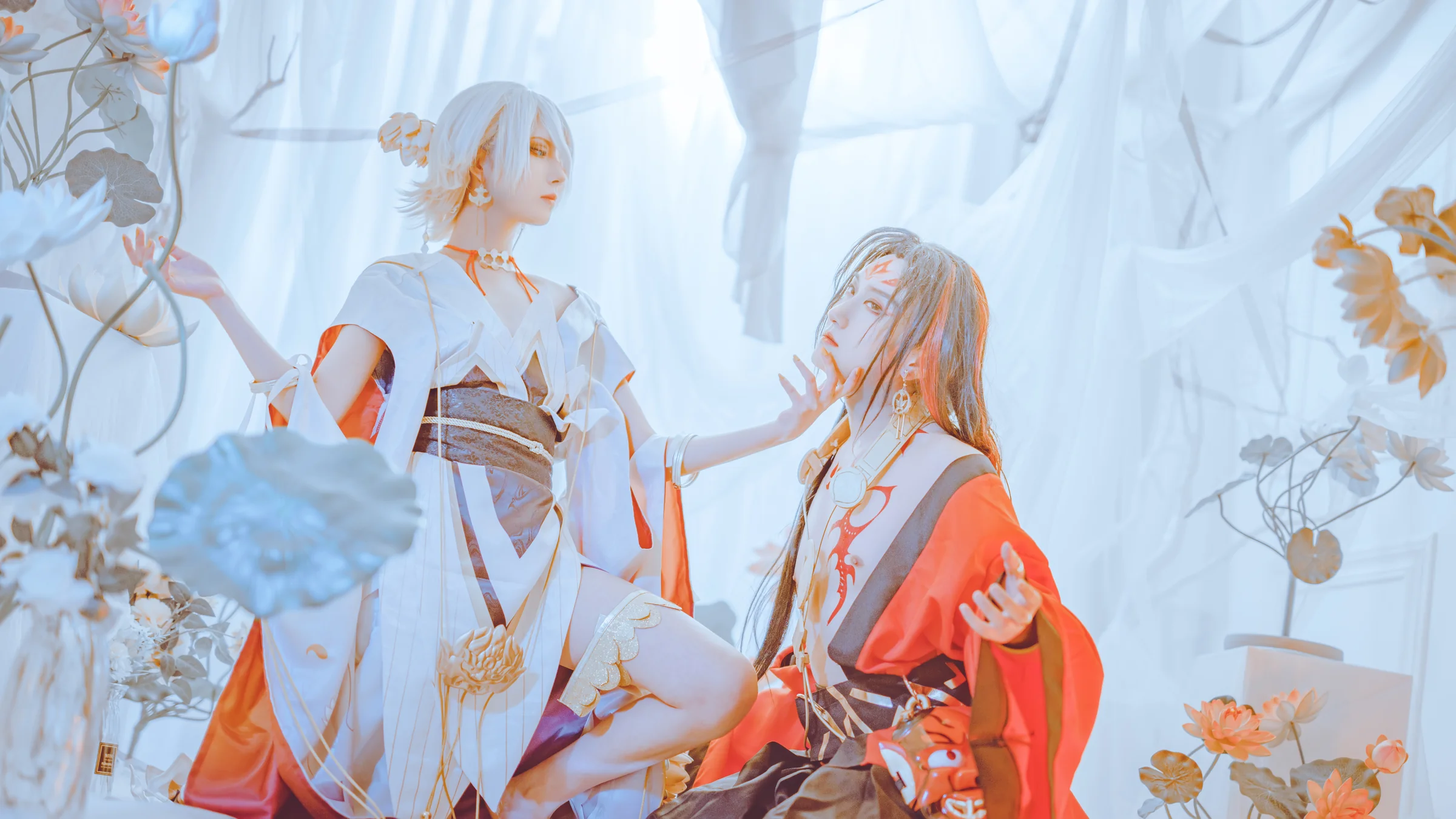 阿修罗帝释天COS写真，阴阳师COS写真