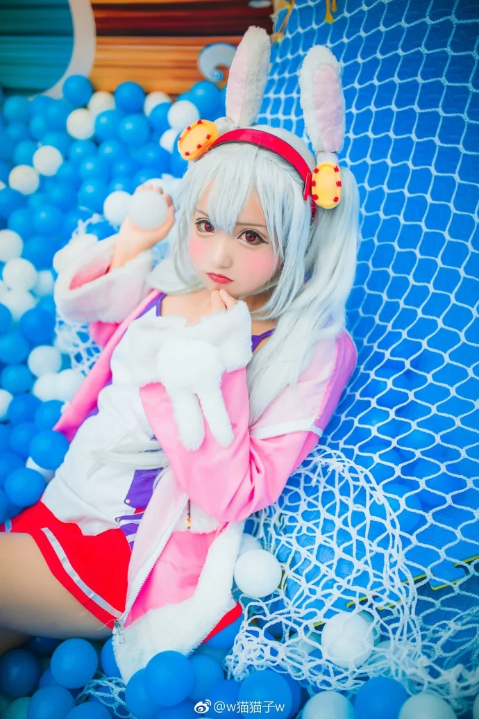 碧蓝航线拉菲COS写真