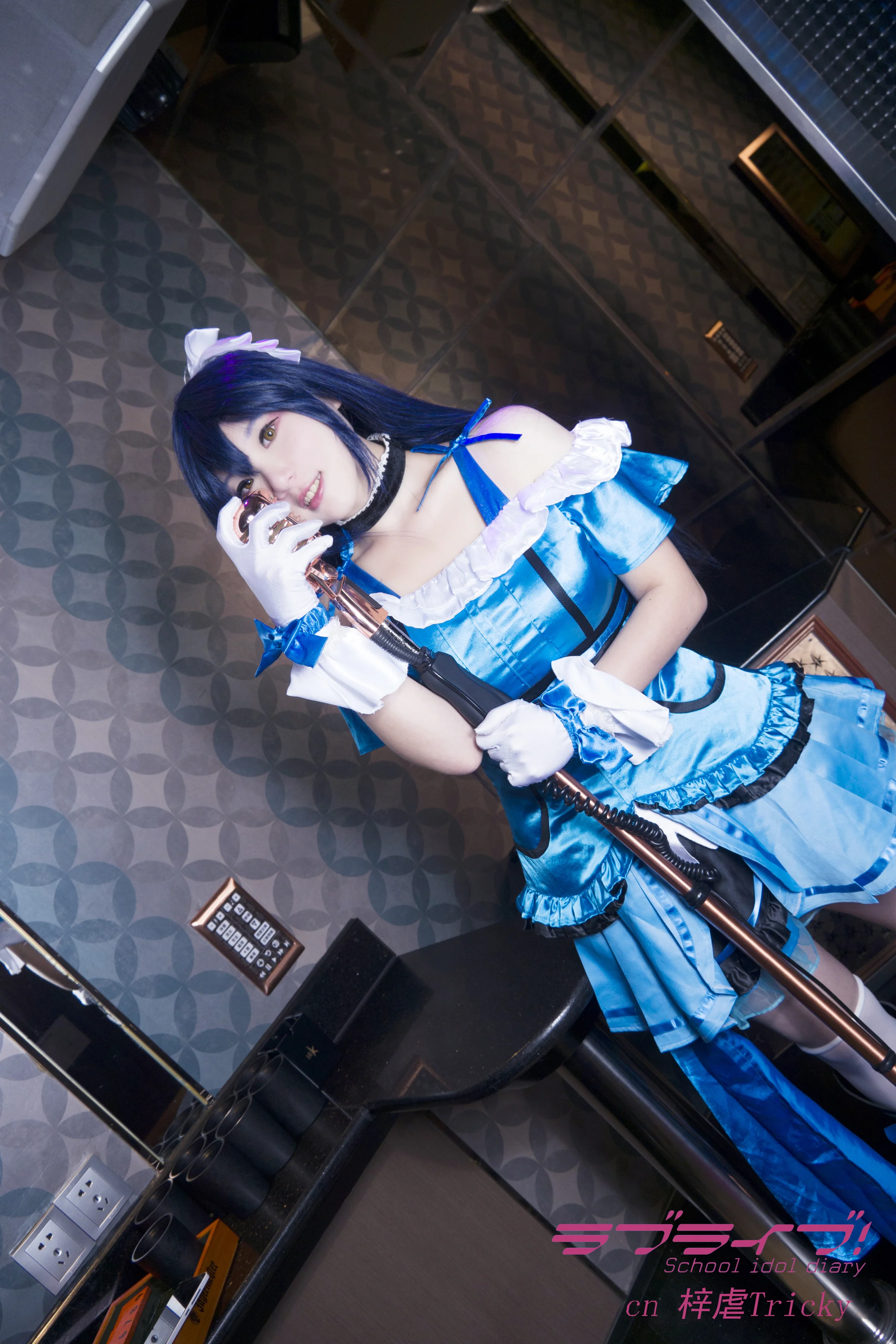 lovelive园田海未kks打歌服COS写真