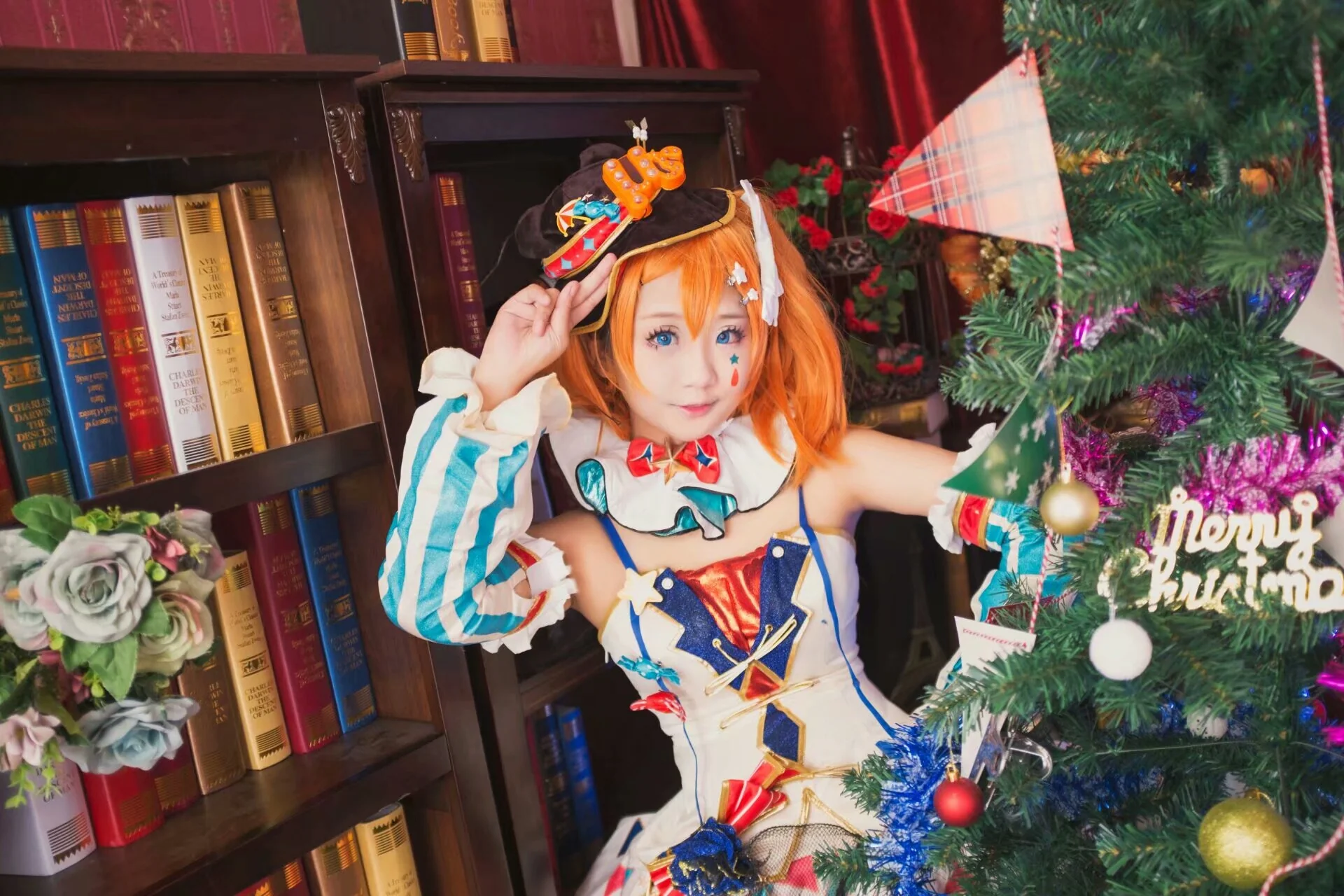lovelive【高坂穗乃果】圣诞恋歌COS写真