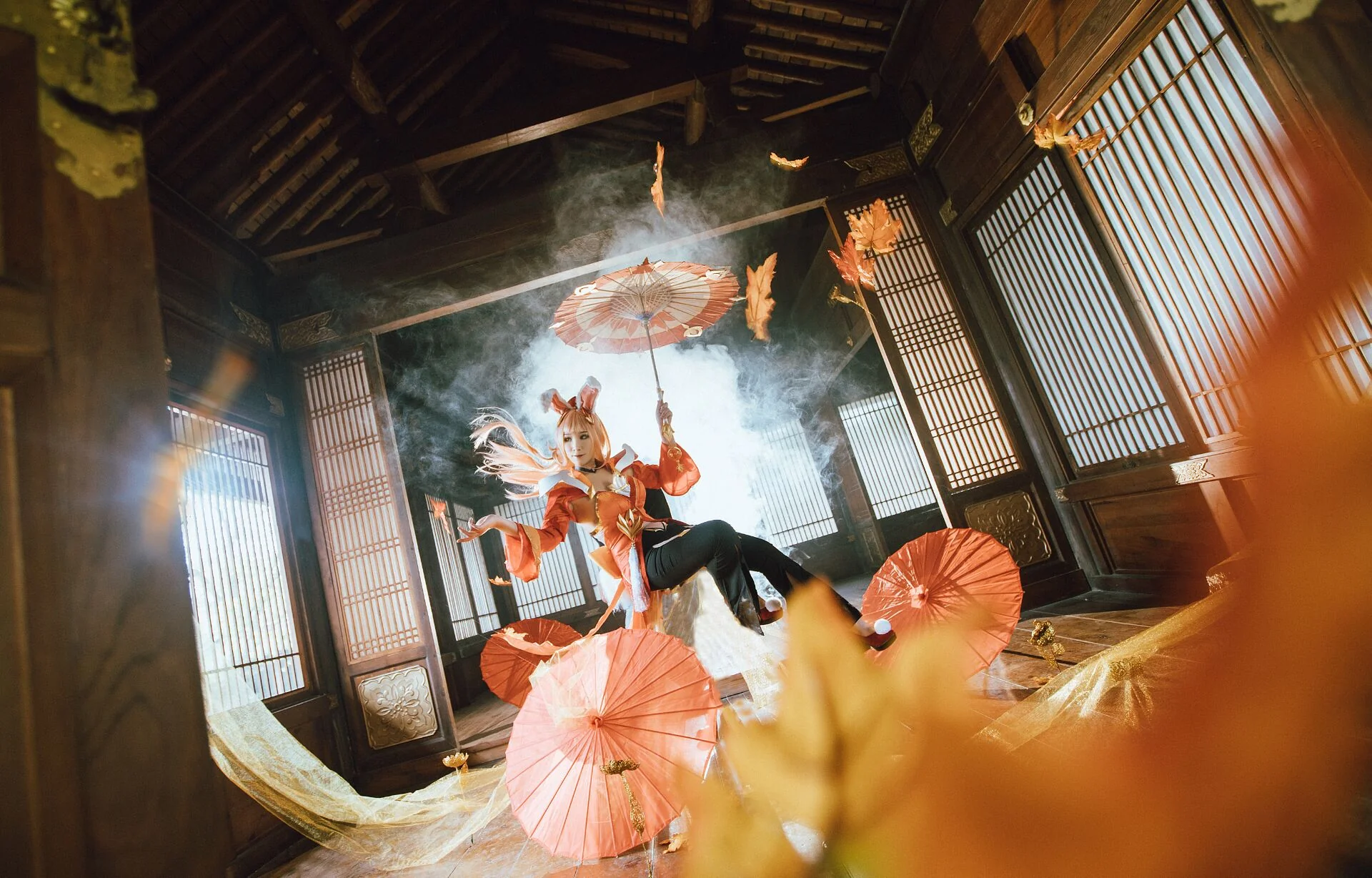 王者荣耀 公孙离 COS写真 再多喜欢阿离多一点