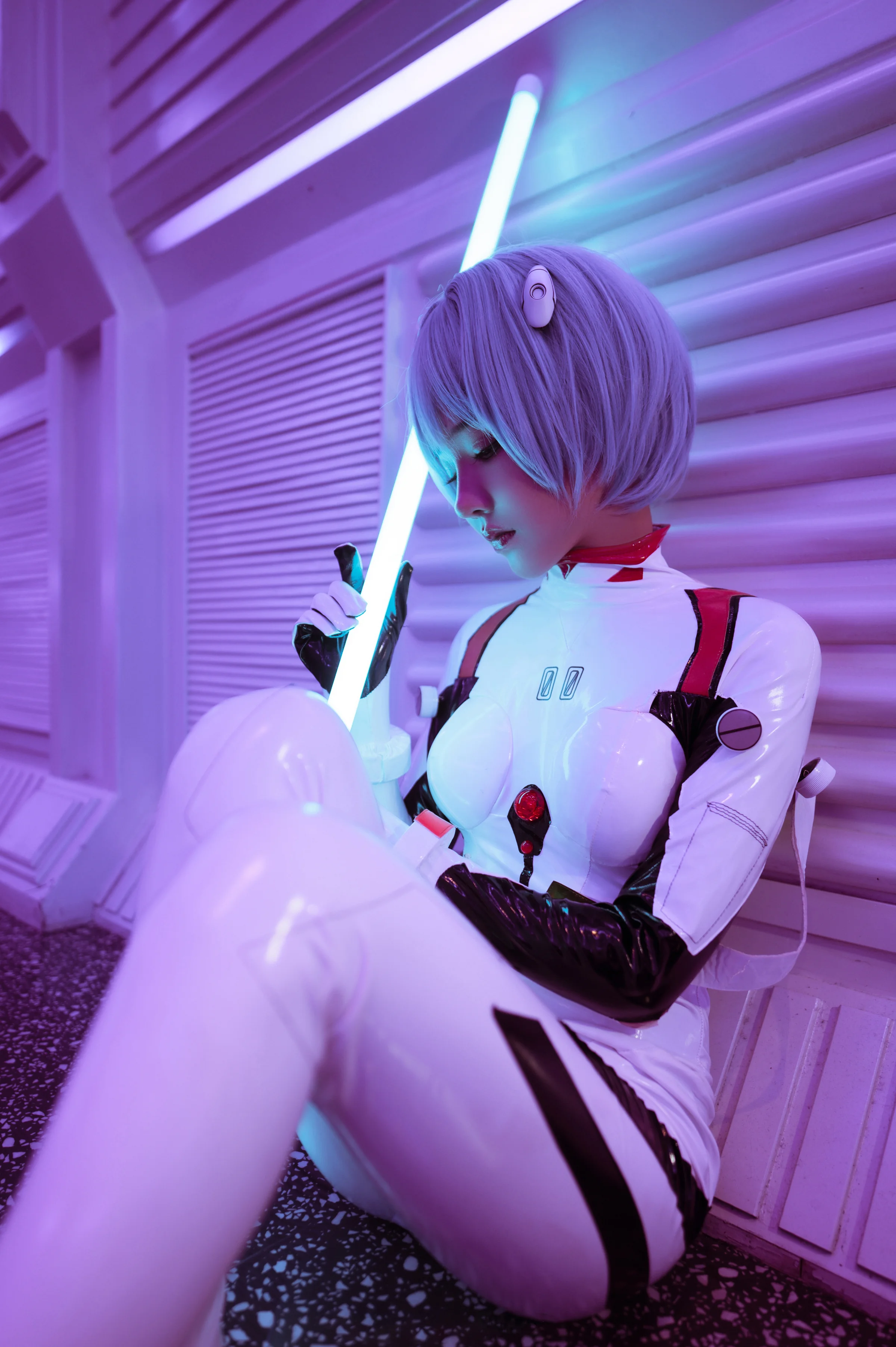 《新世纪福音战士》绫波丽COS写真