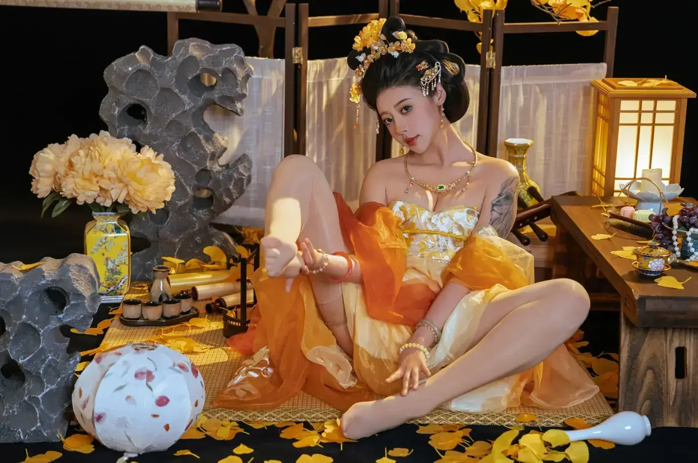 奈汐酱nice – 金笺寄月｜高清图片集