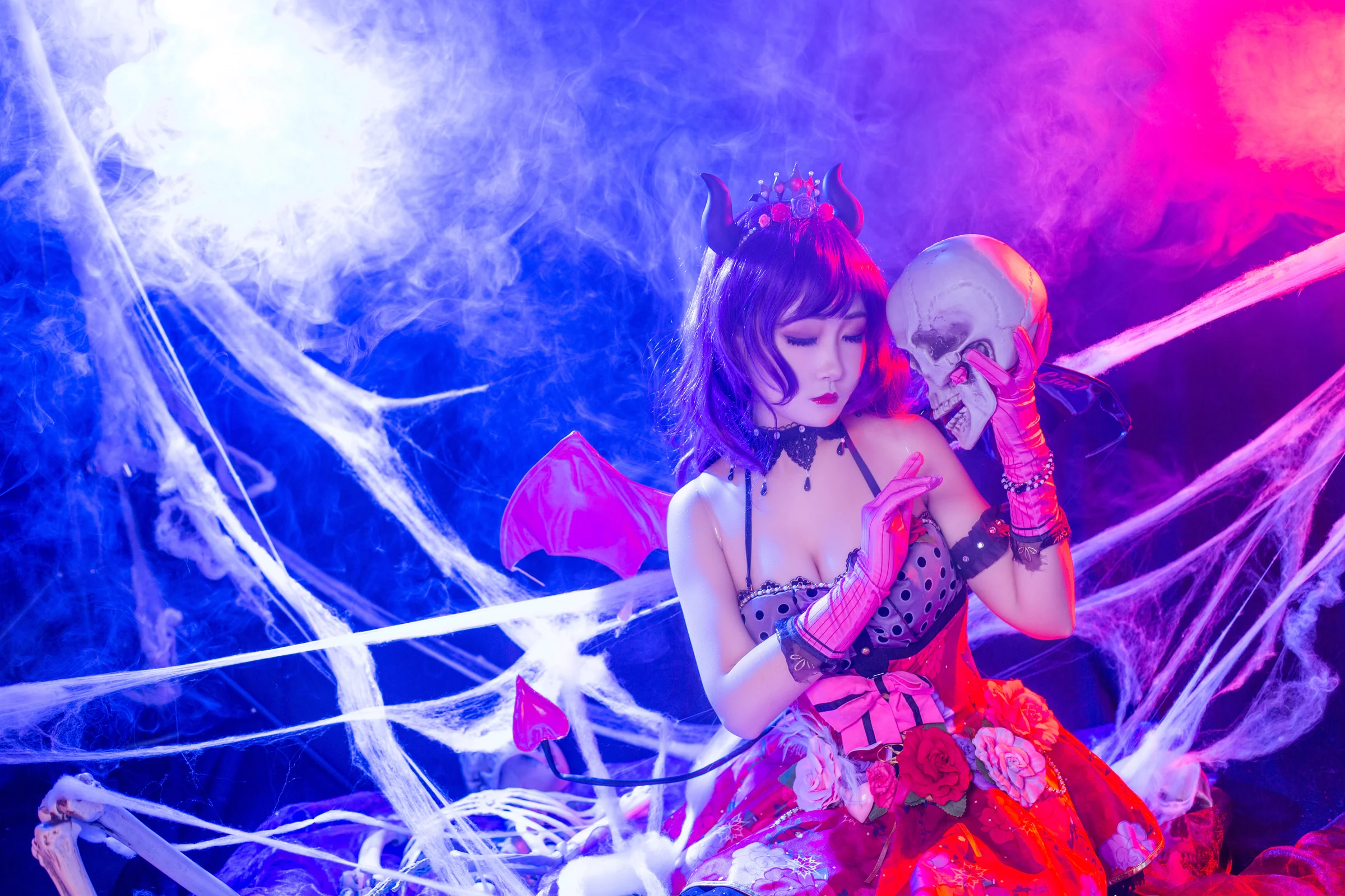 love live！恶魔希COS写真