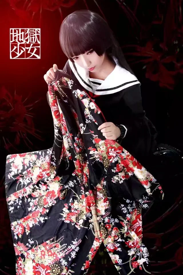 地狱少女阎魔爱COS写真,地狱天堂，一念之间