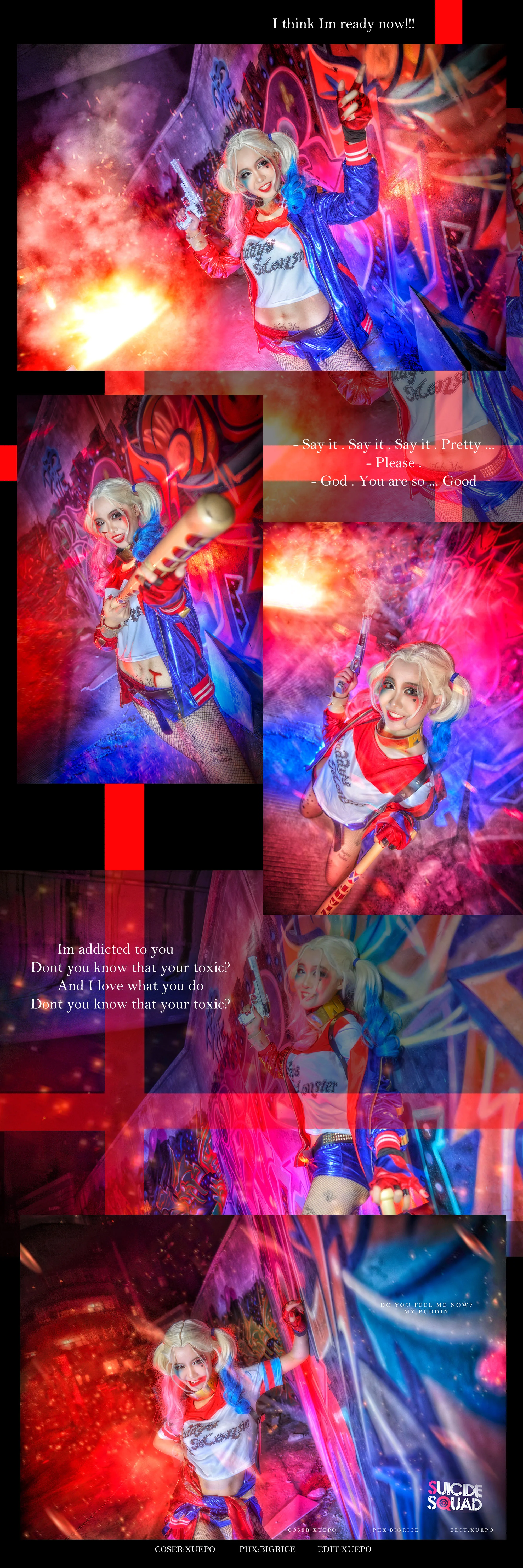 自杀小队哈莉奎因COS写真