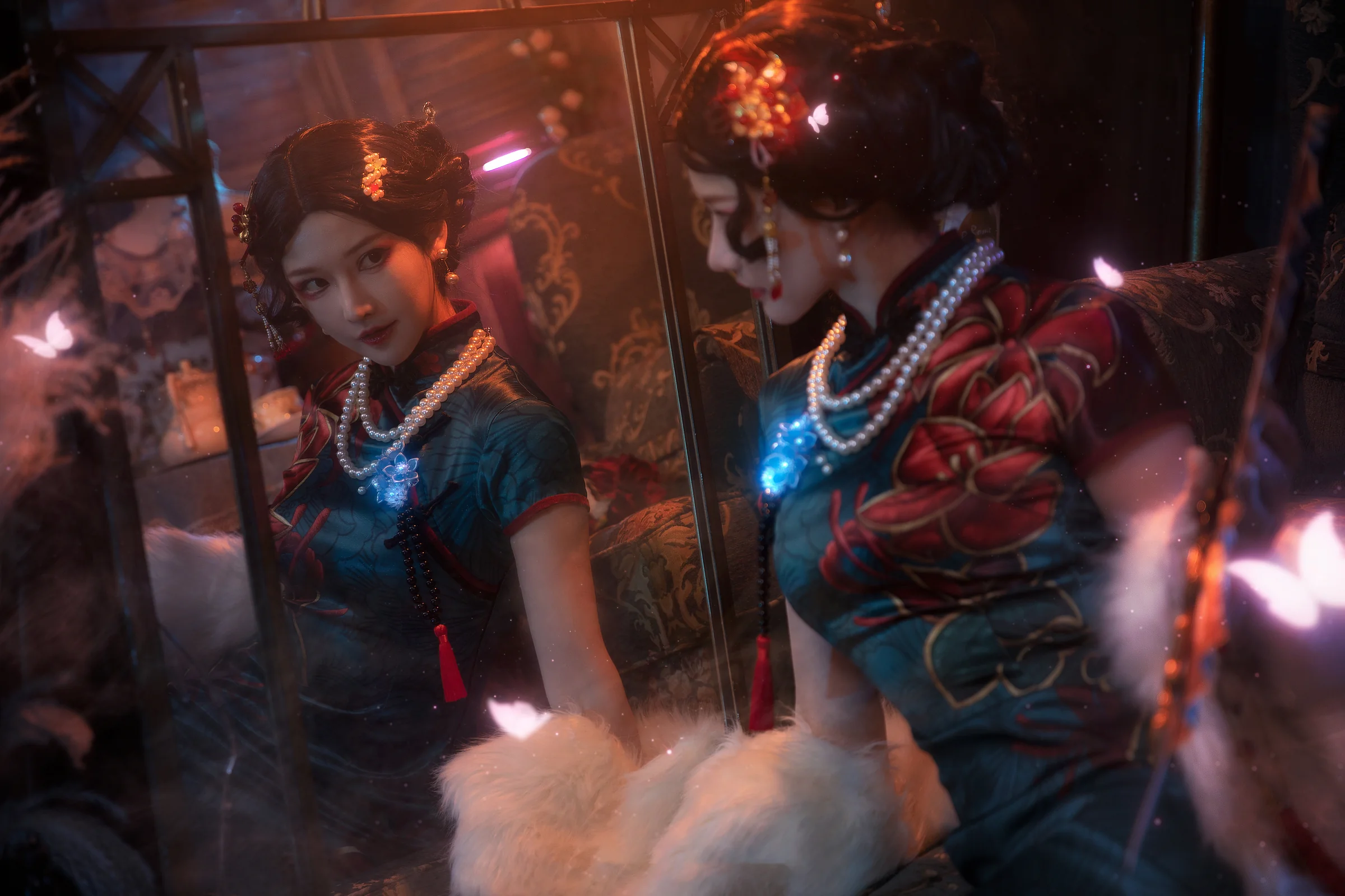 《第五人格》红蝶十三娘COS写真