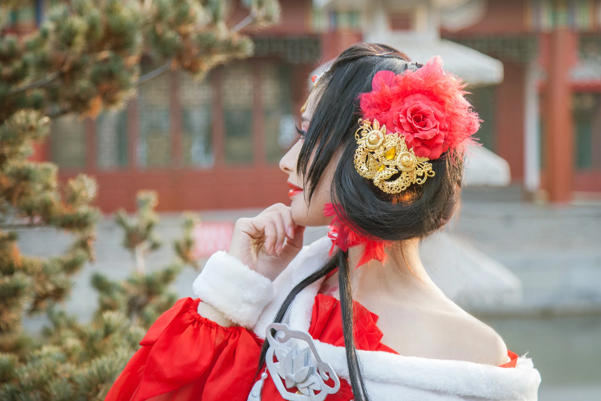 剑网三 时装阳春雪COS写真