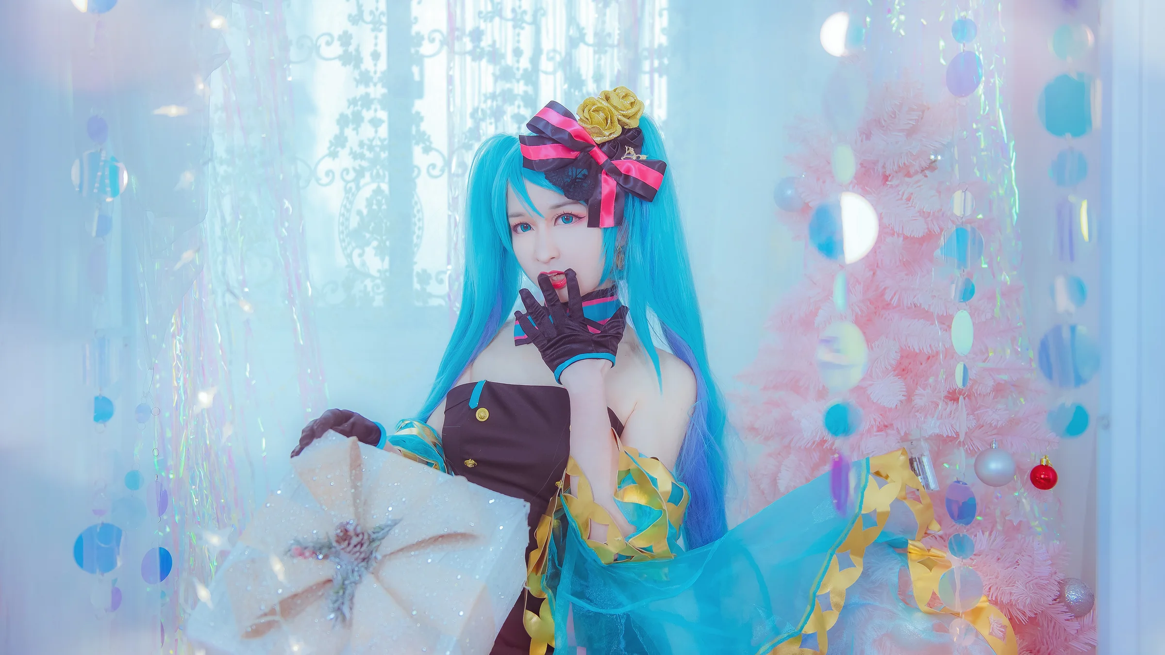 初音未来COS写真 世界第一的公主殿下最可爱了！
