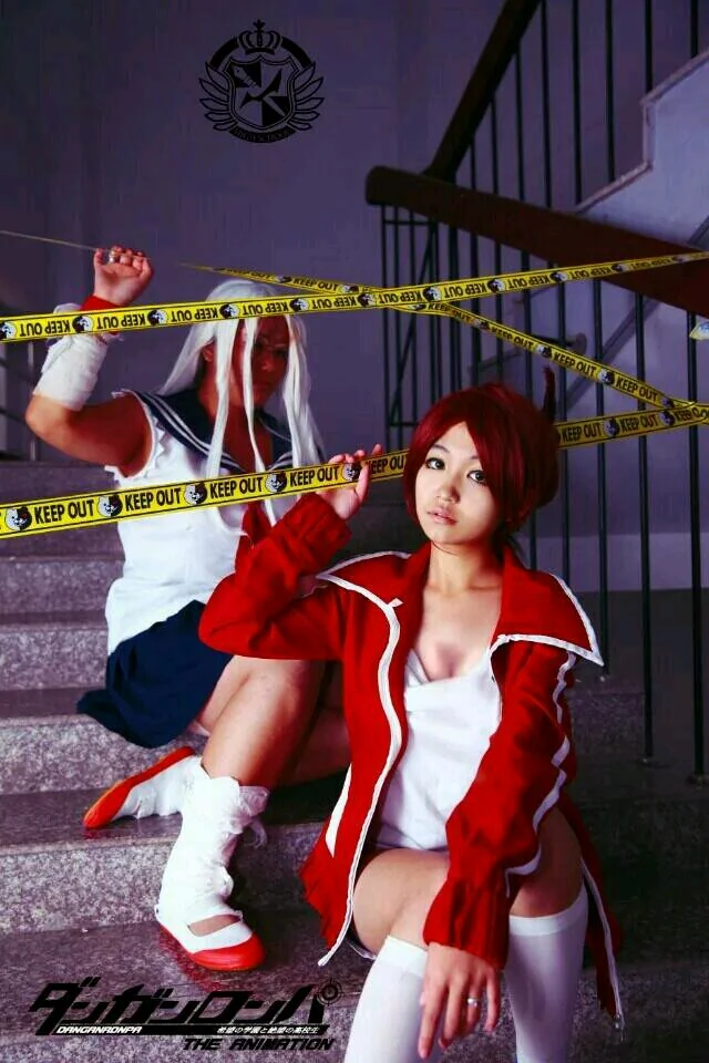 弹丸论破-葵樱COS写真