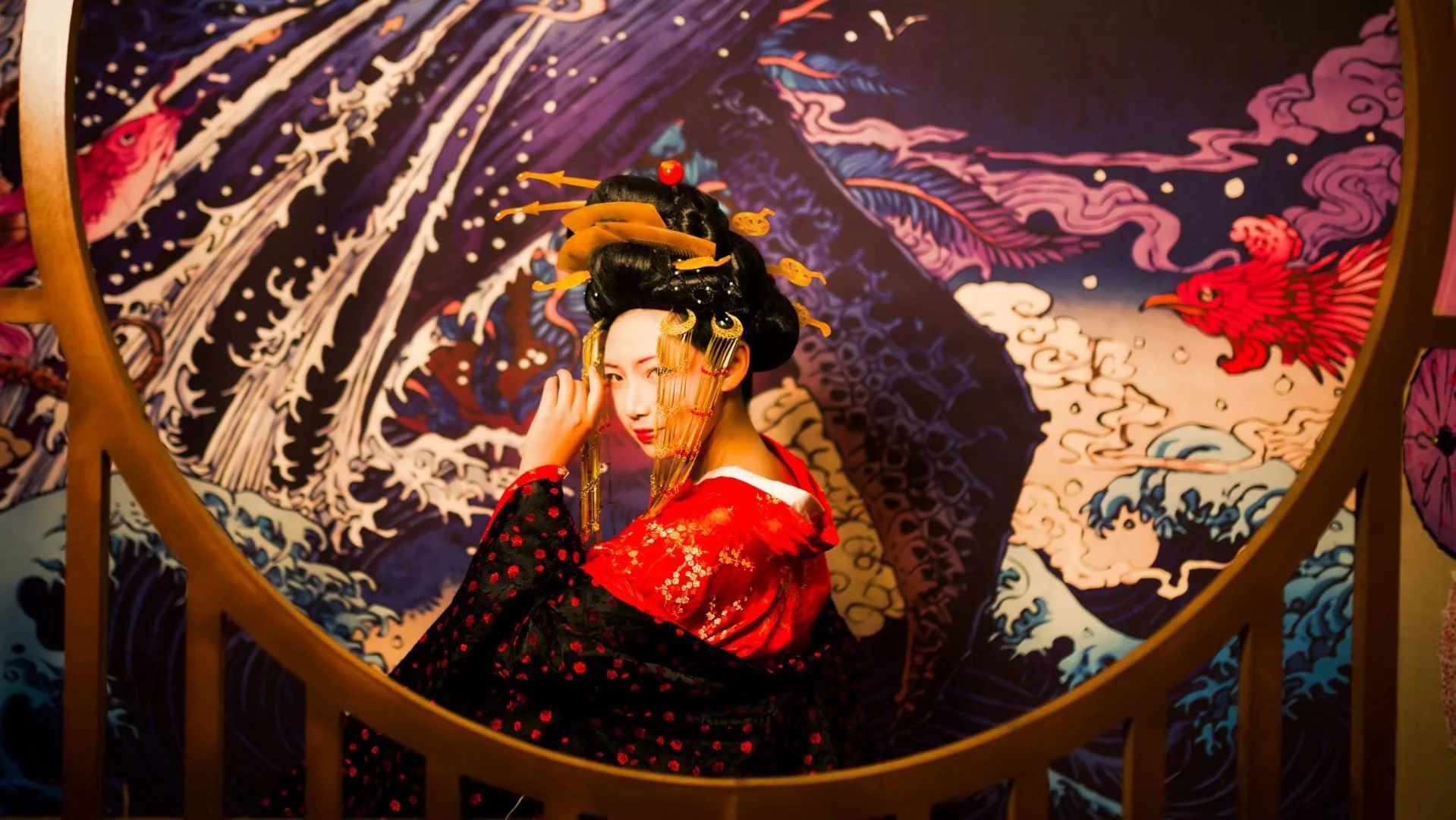 恶女花魁 日暮COS写真