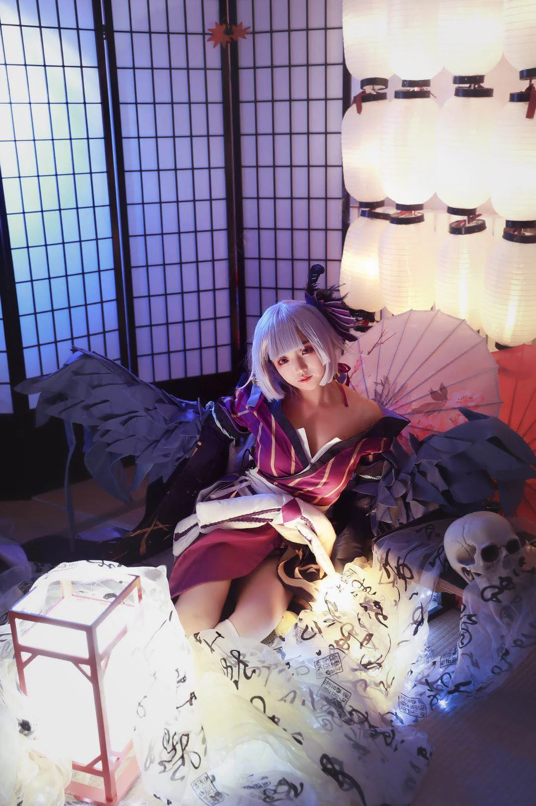 阴阳师以津真天COS写真
