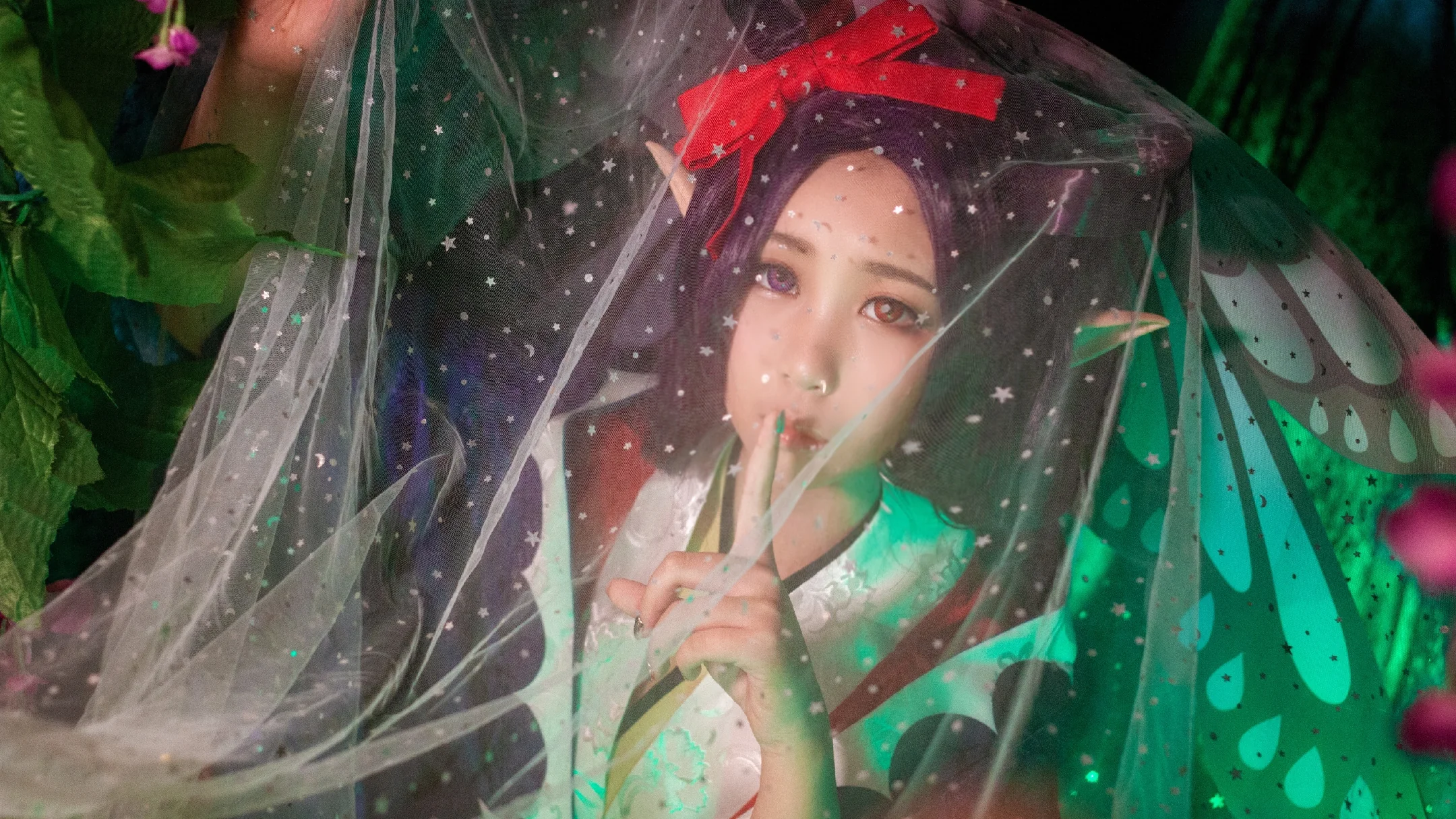 阴阳师蝴蝶精COS写真