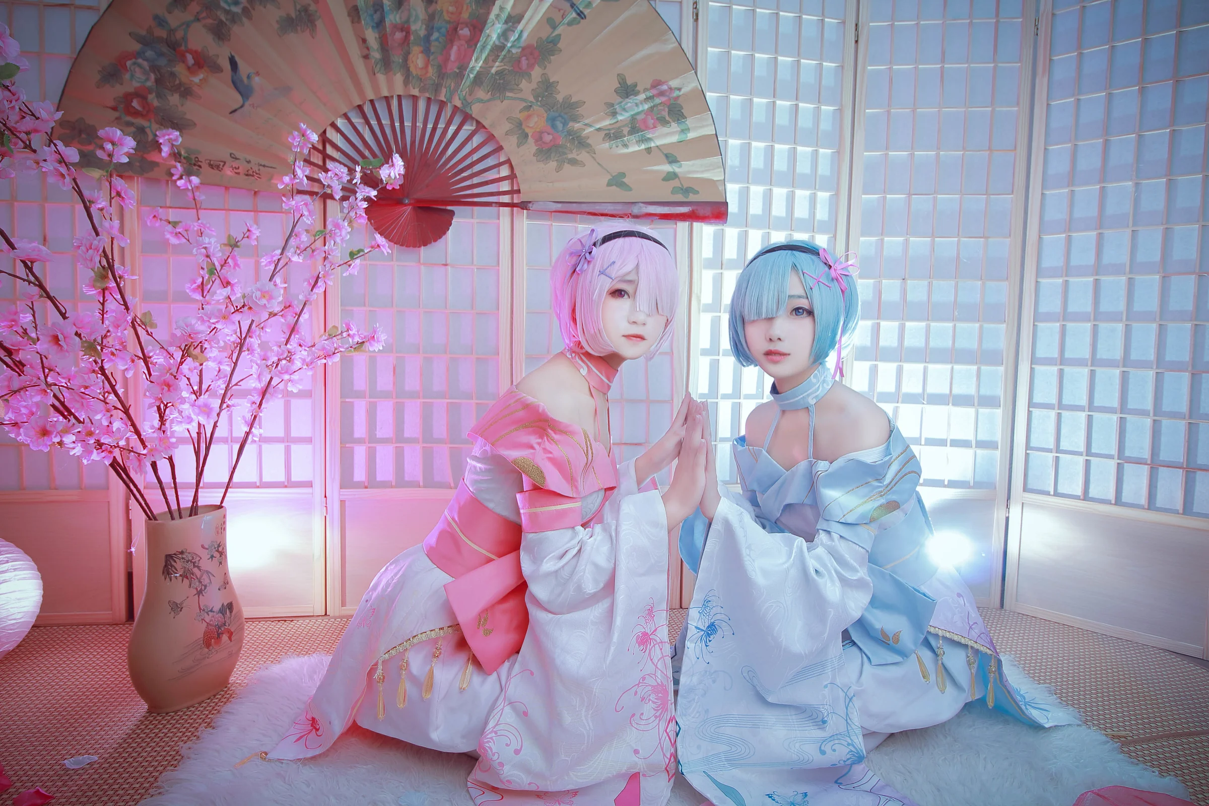 从零开始的异世界生活 蕾姆祭典和服COS写真