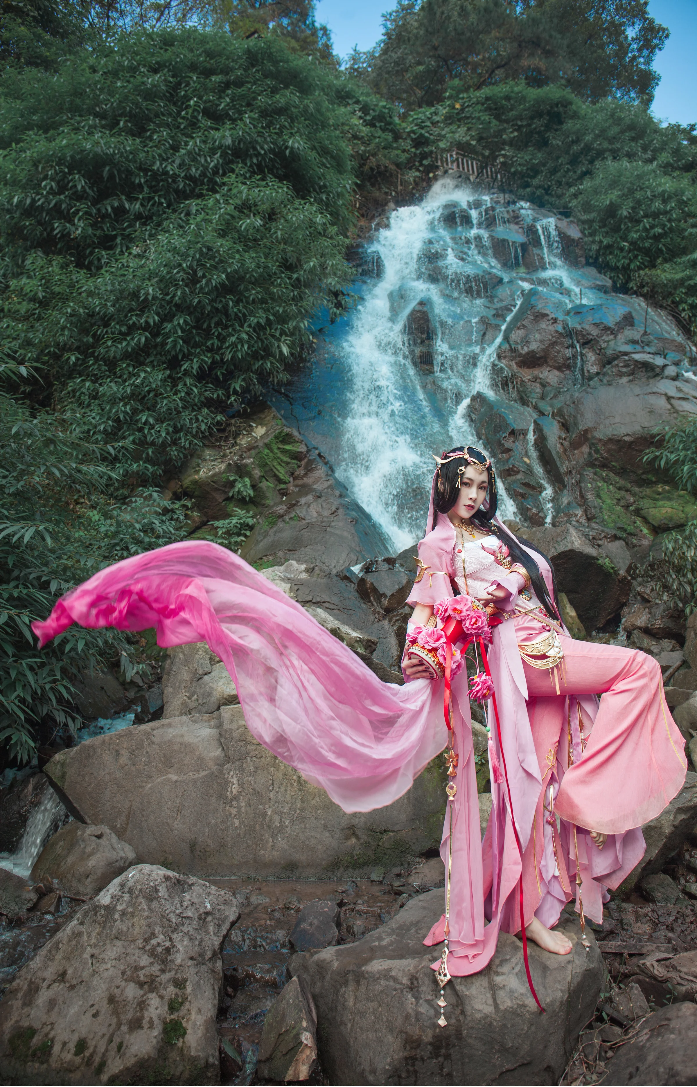 一船星月坐听香——七秀.雪河COS写真