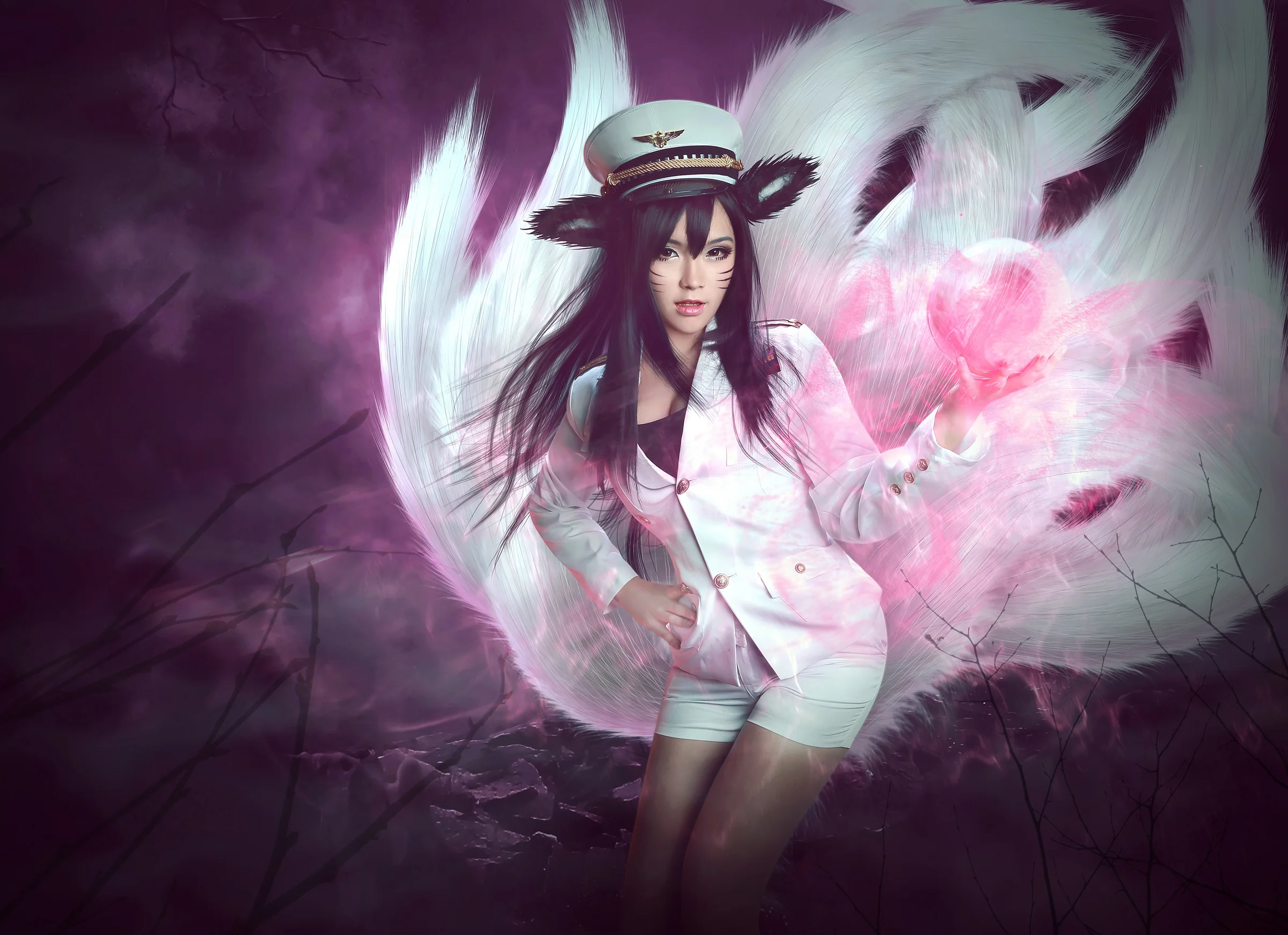 英雄联盟——阿狸少女时代COS写真