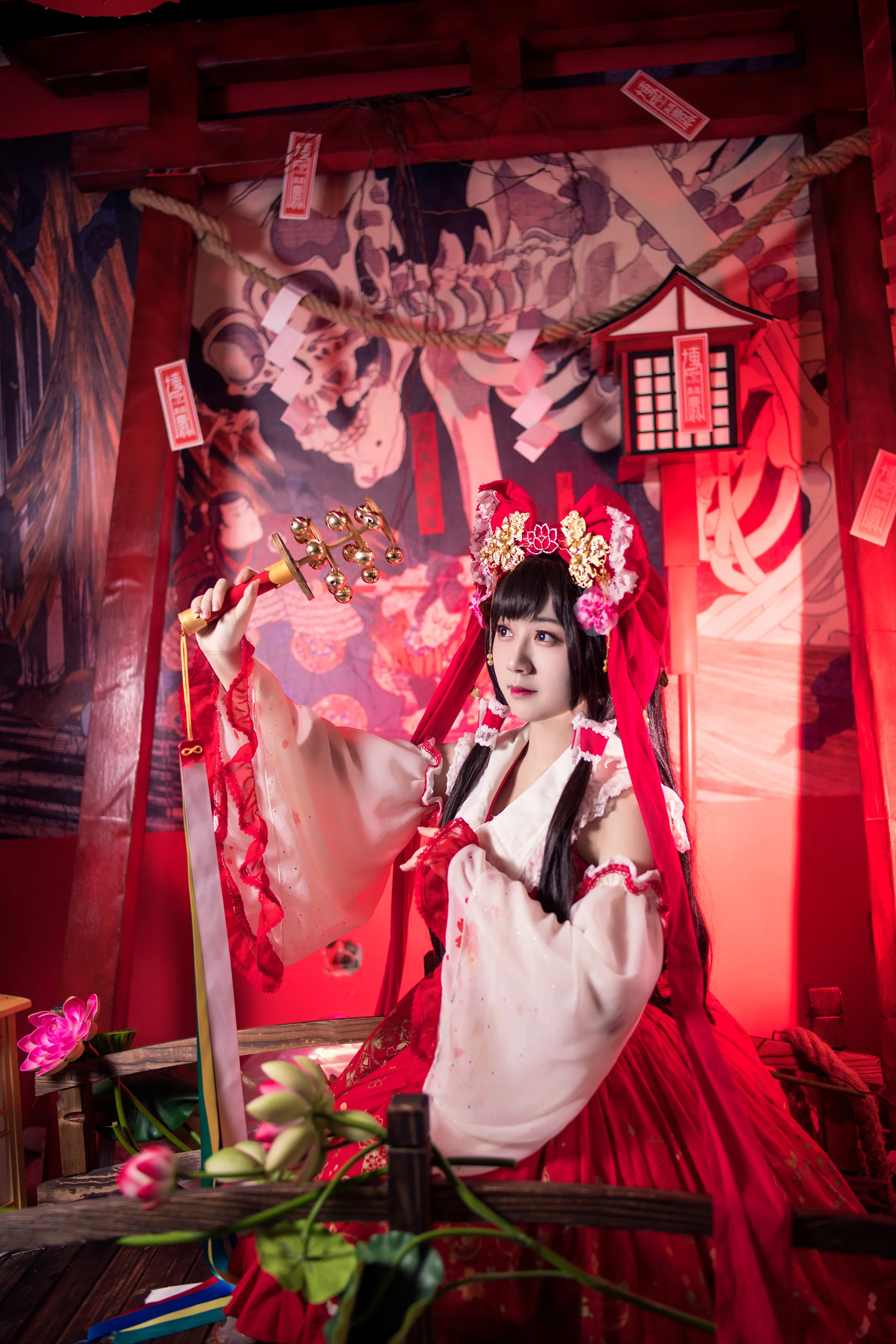 东方project博丽灵梦COS写真