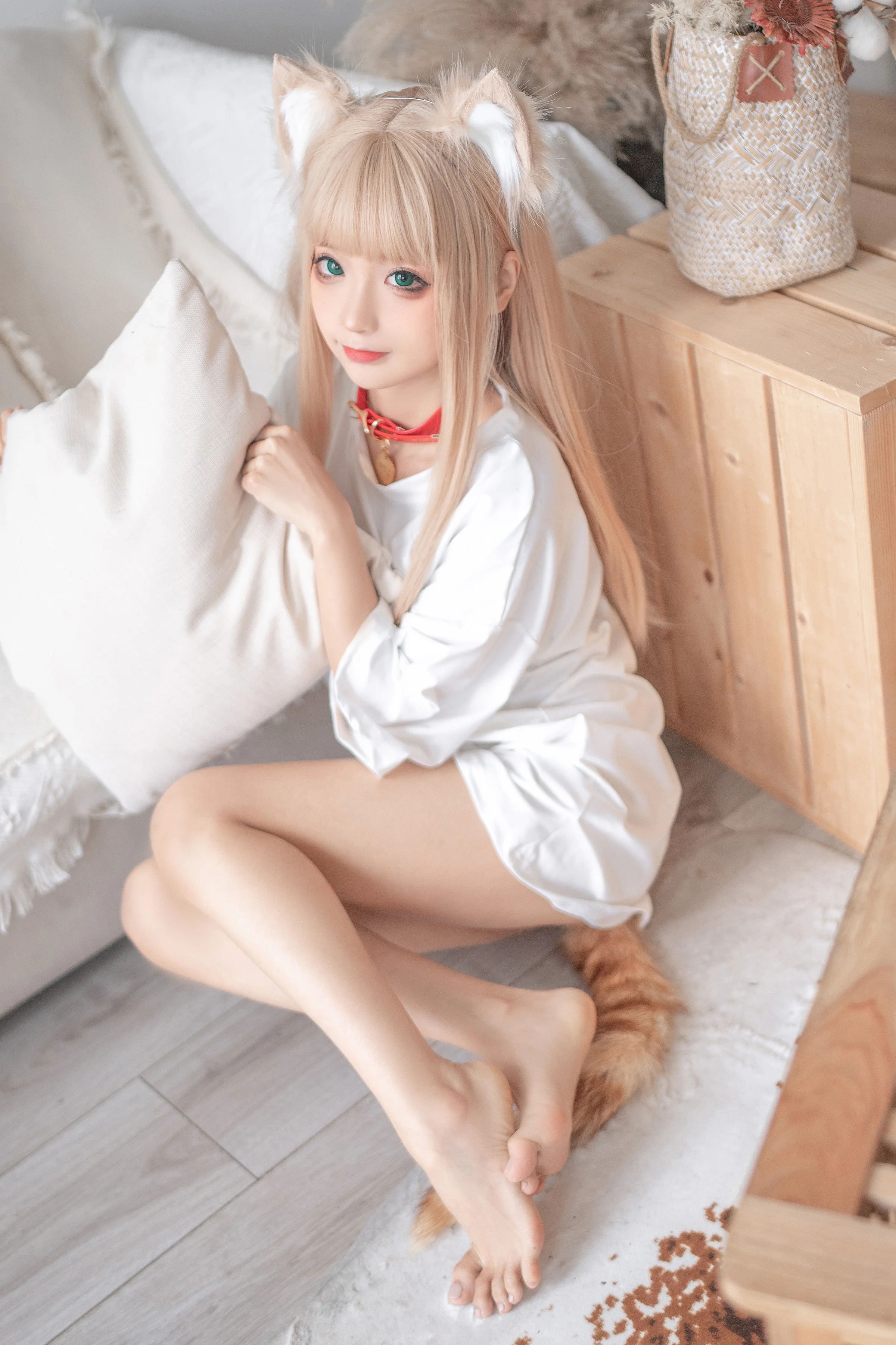 黄豆粉猫娘COS写真