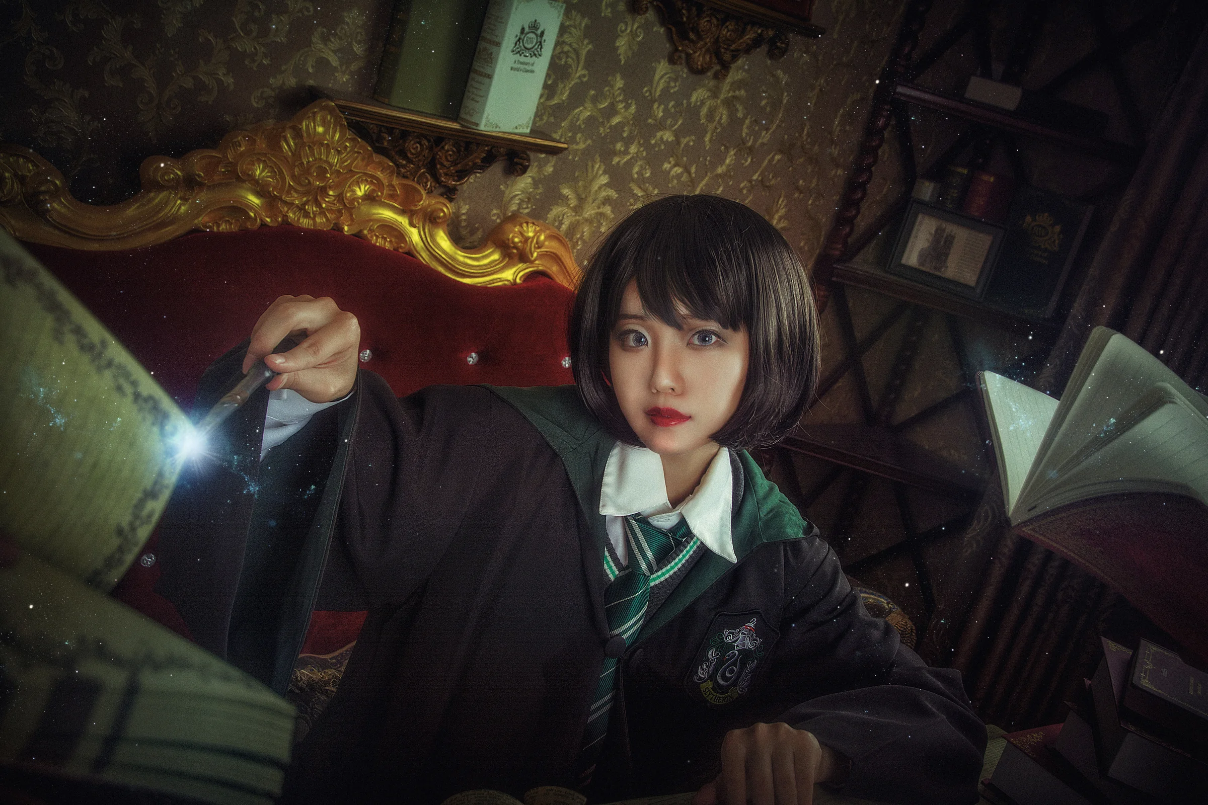 《哈利·波特》潘西·帕金森COS写真