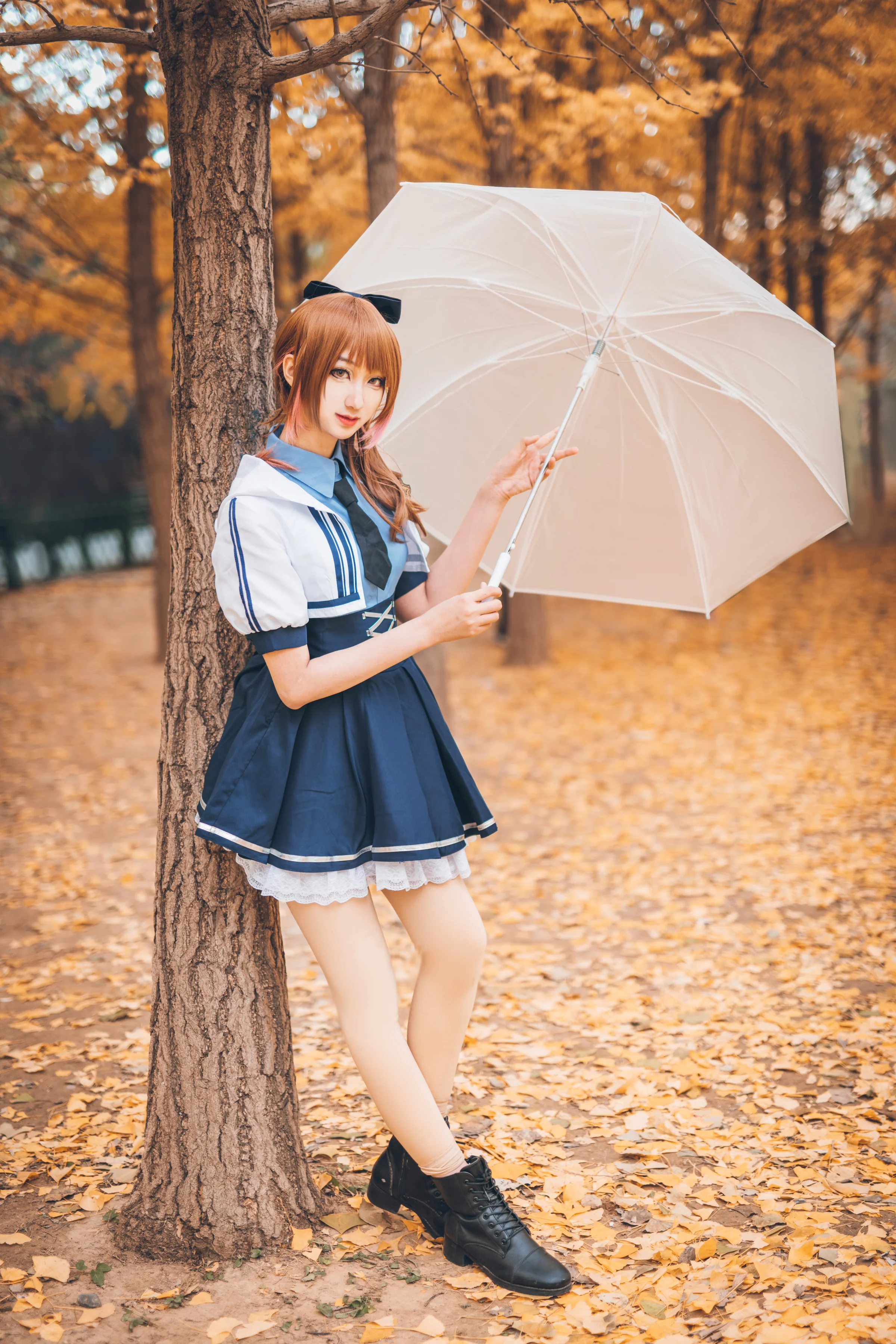 飞天小女警 恋与制作人 白起性转COS写真