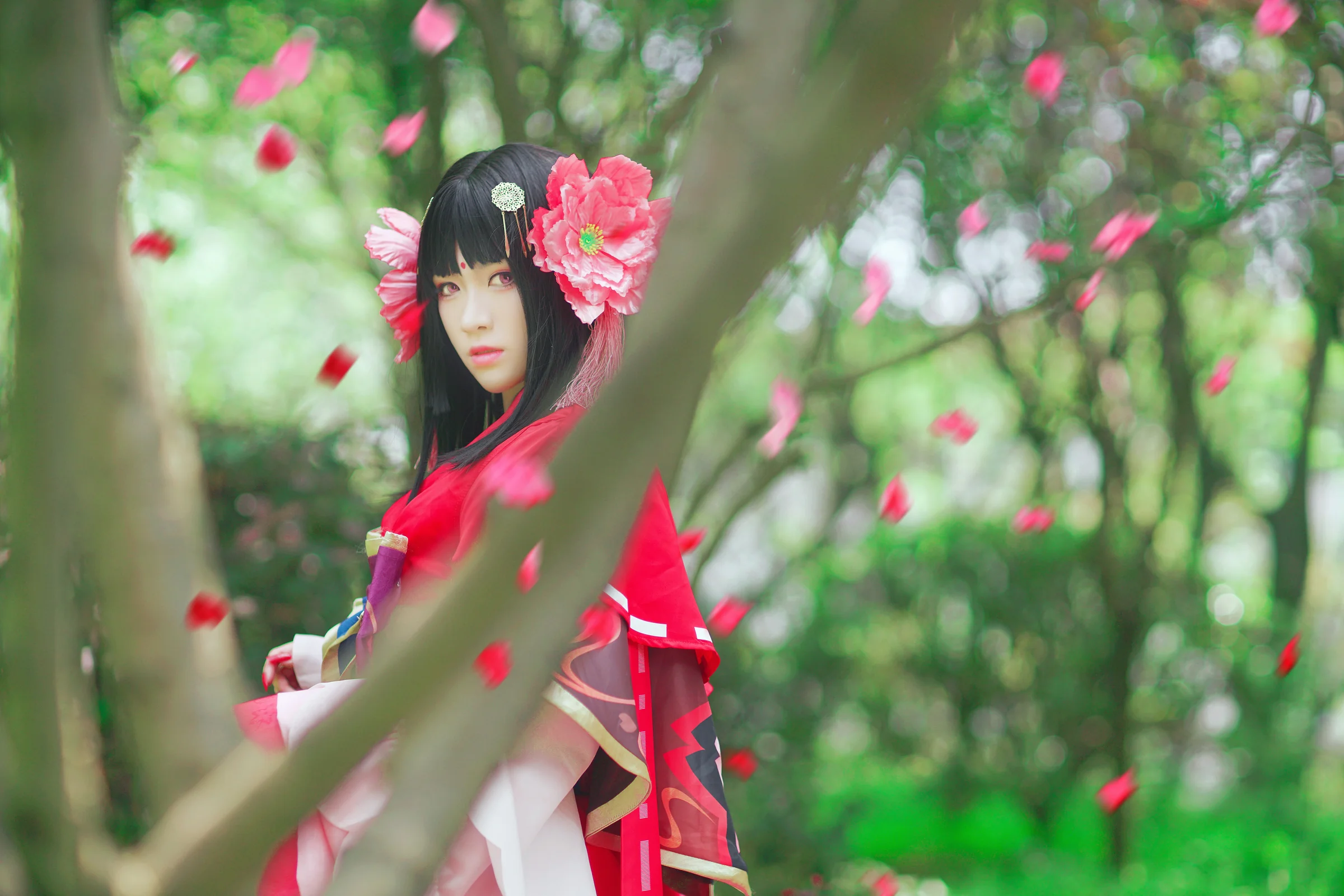 阴阳师——樱与桃COS写真【剧情cp向】