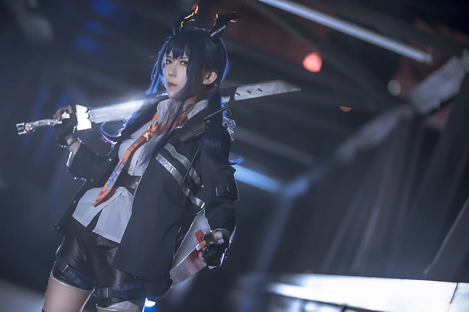 明日方舟 陈COS写真