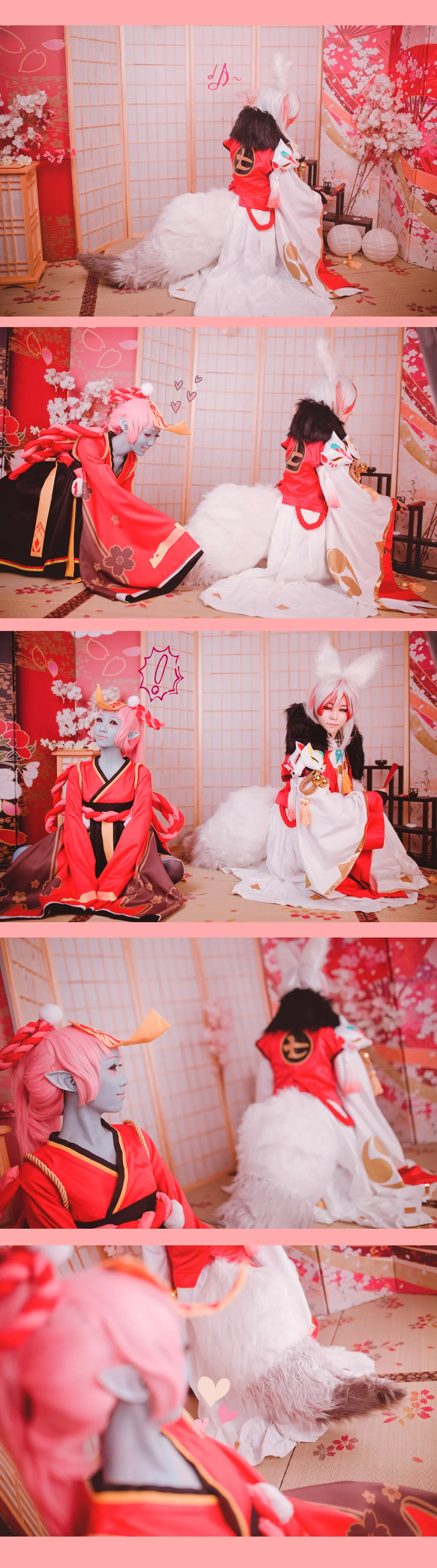 阴阳师·妖狐&跳跳妹妹COS写真