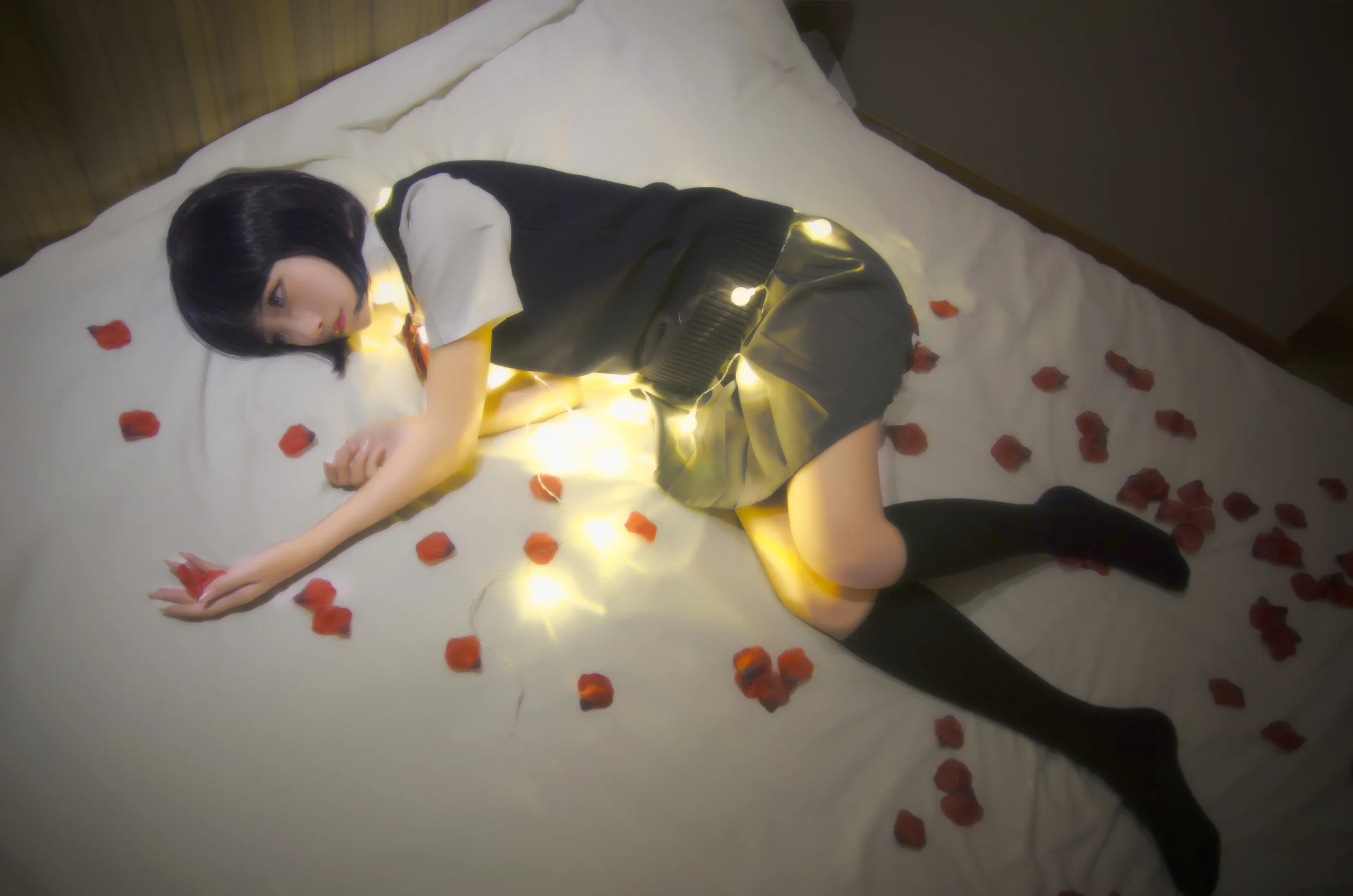 人渣的本愿安乐冈花火COS写真