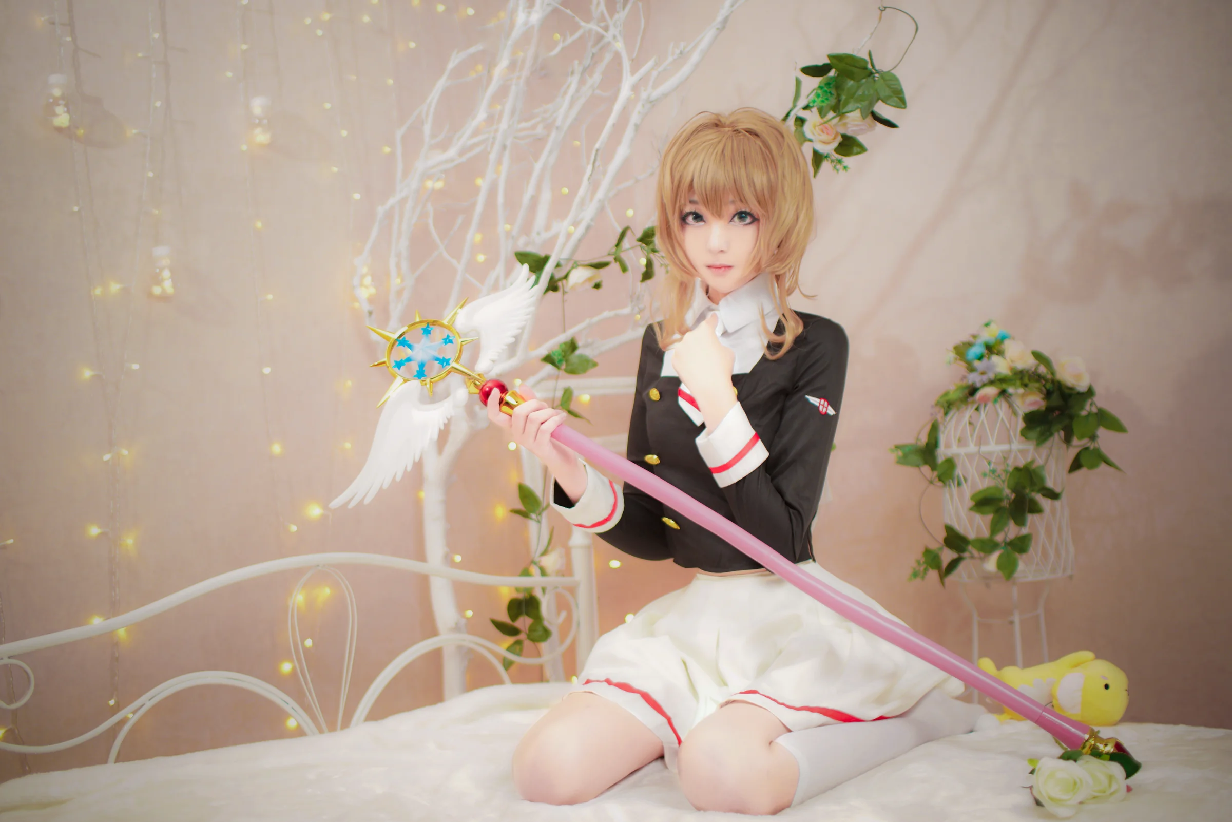 魔卡少女樱透明牌篇 小樱COS写真
