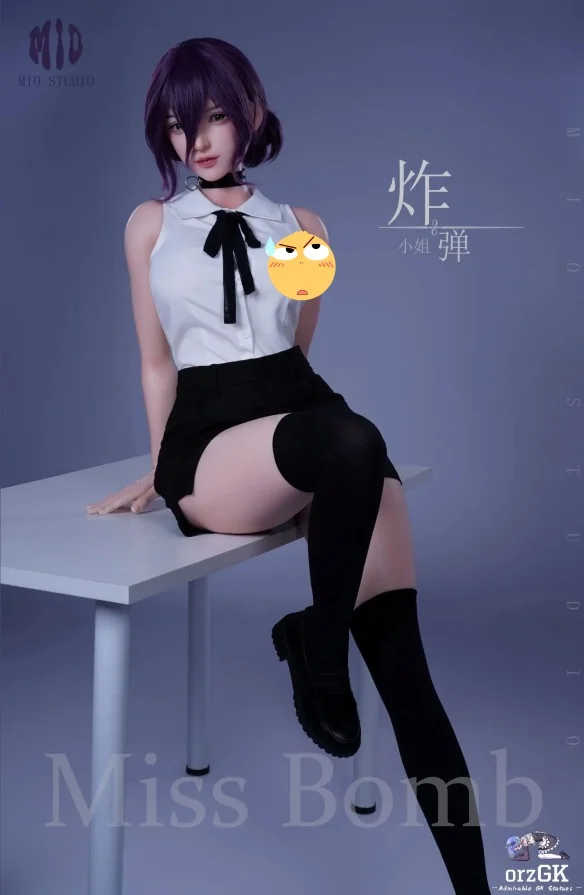 MIO推出《电锯人》蕾塞1/1硅胶手办：肌肤质感超逼真！｜高清图片集