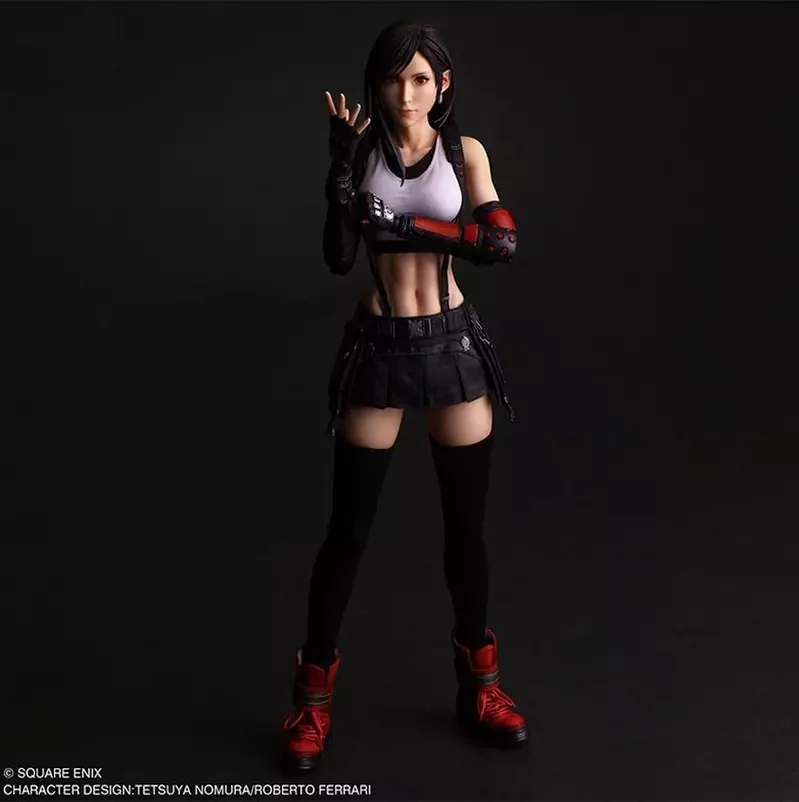 《Final Fantasy VII 重生》重製版「蒂法 洛克哈特」將於 PLAY ARTS真 系列登場，發售日期為8月推出｜高清图片集
