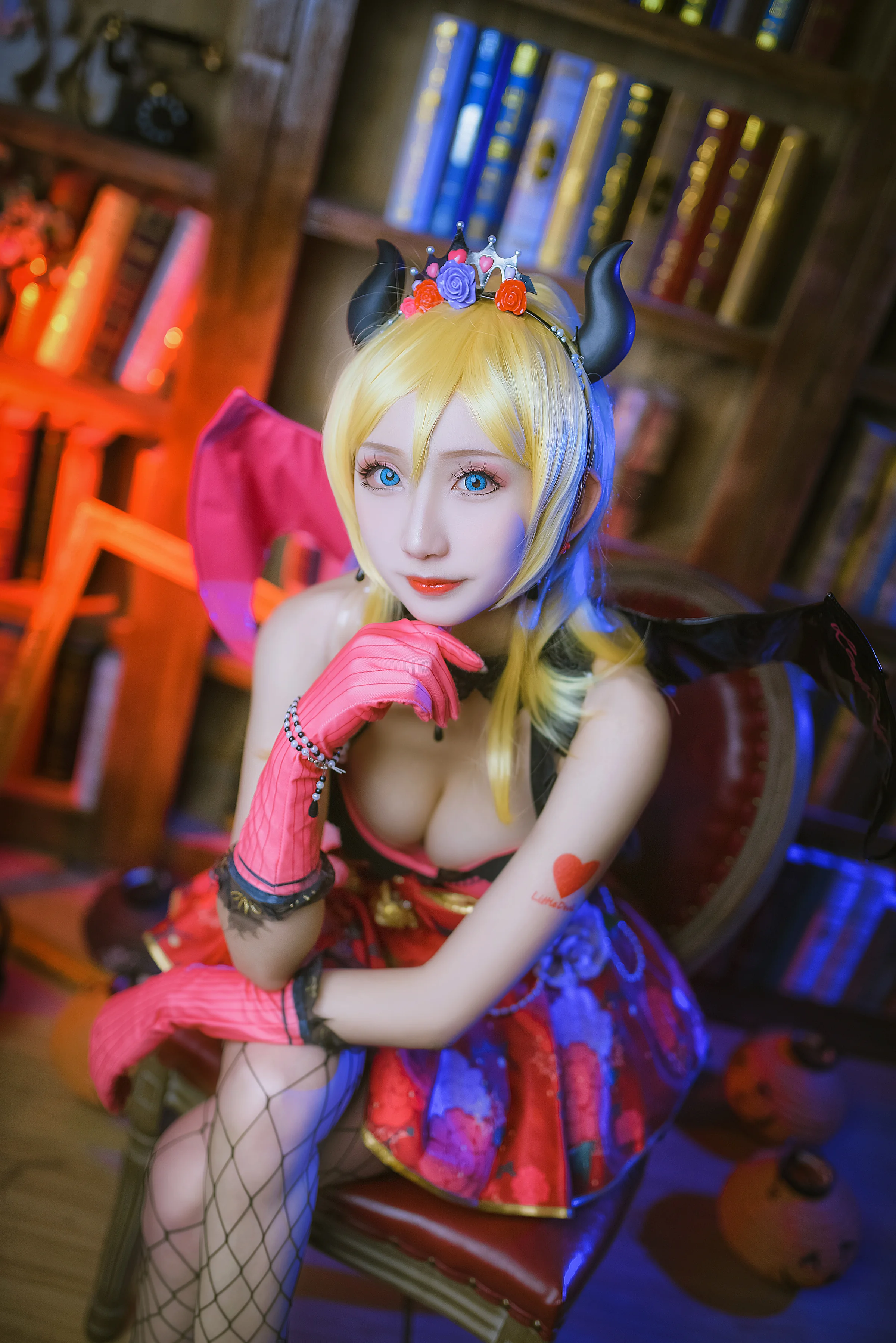 LoveLive 小恶魔觉醒绘里 COS写真