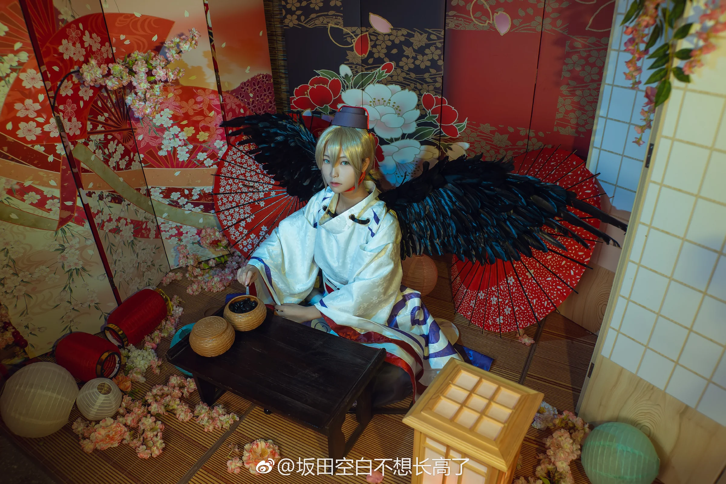 阴阳师手游 少羽大天狗COS写真
