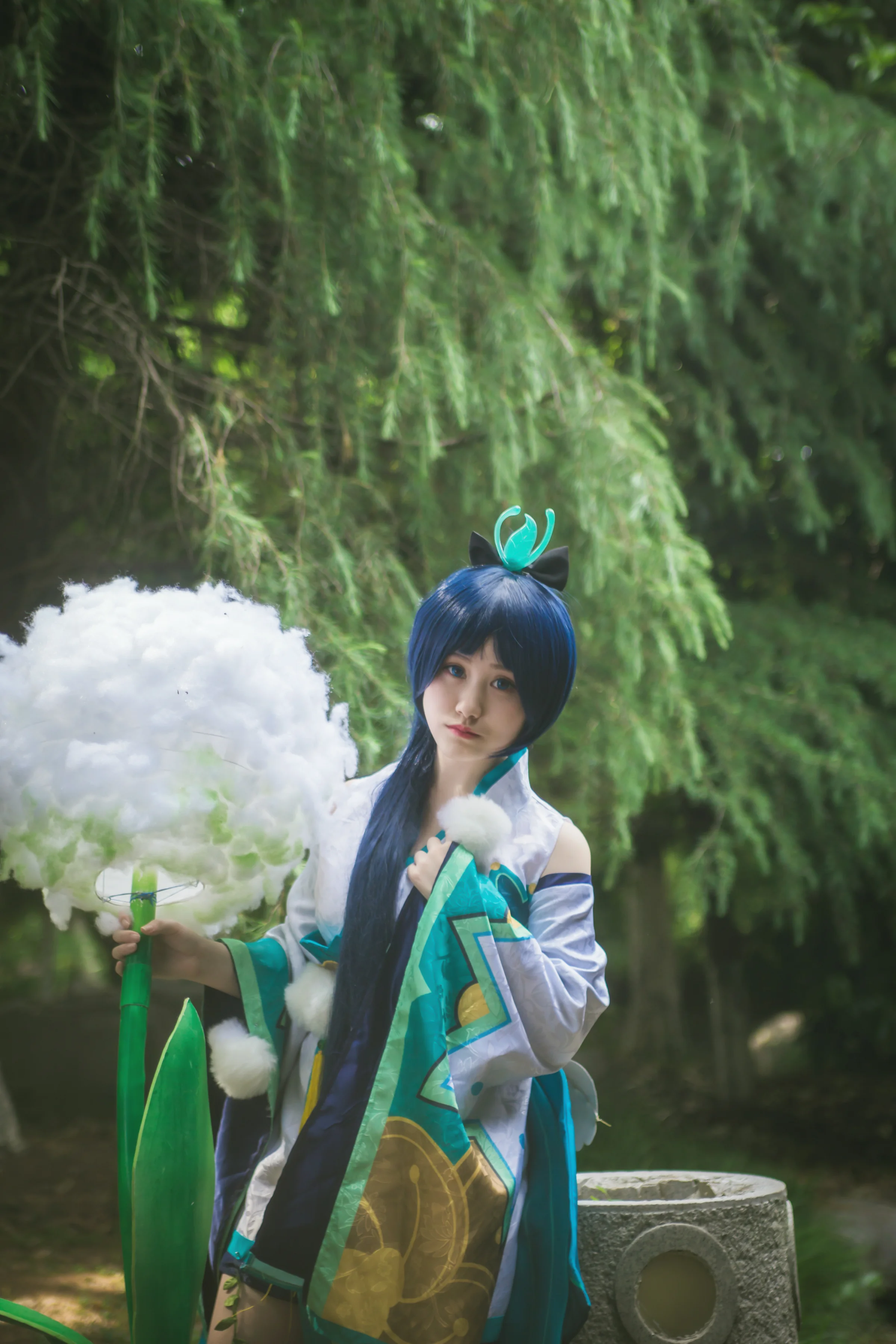 《阴阳师》萤草COS写真