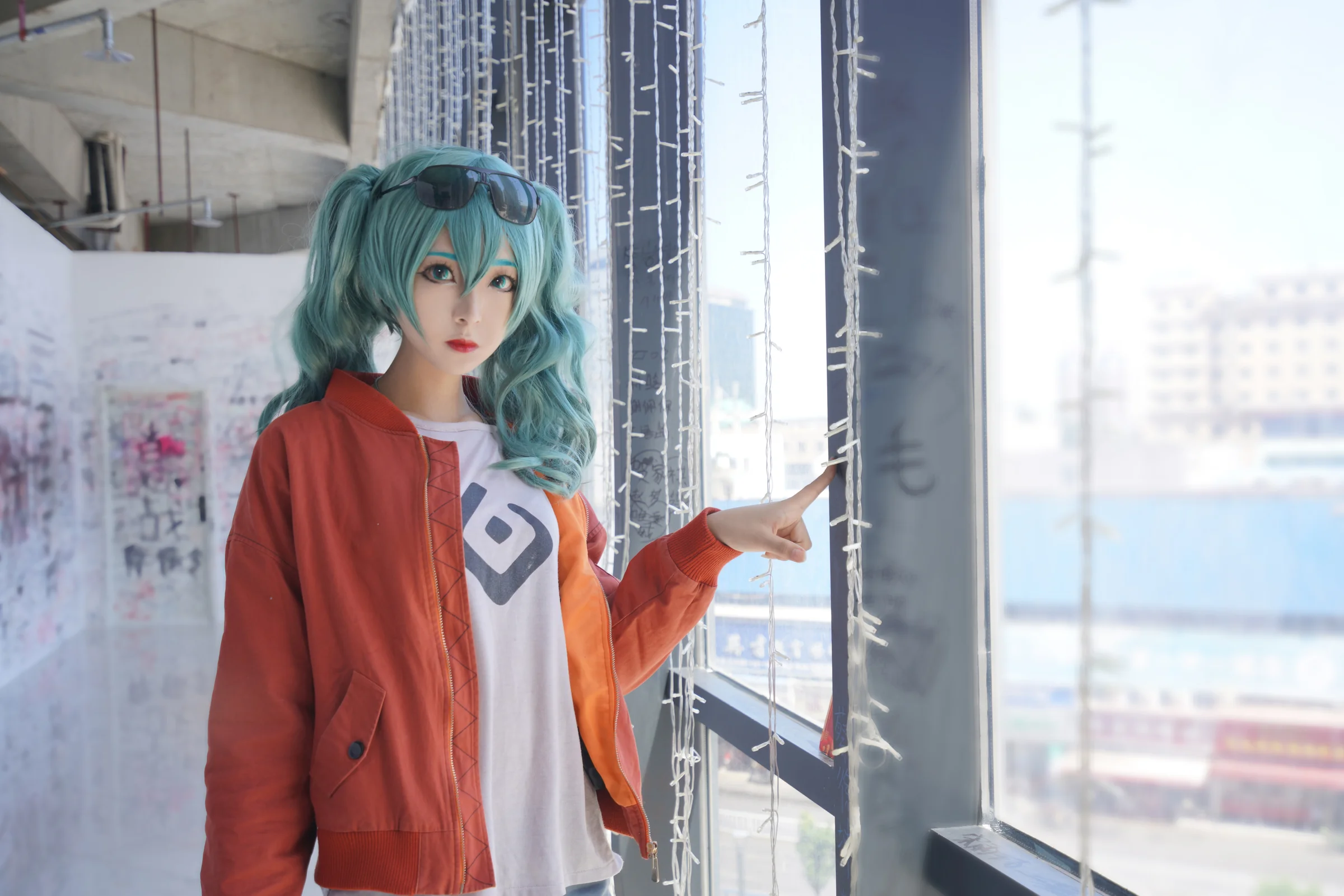 砂之惑星初音未来COS写真