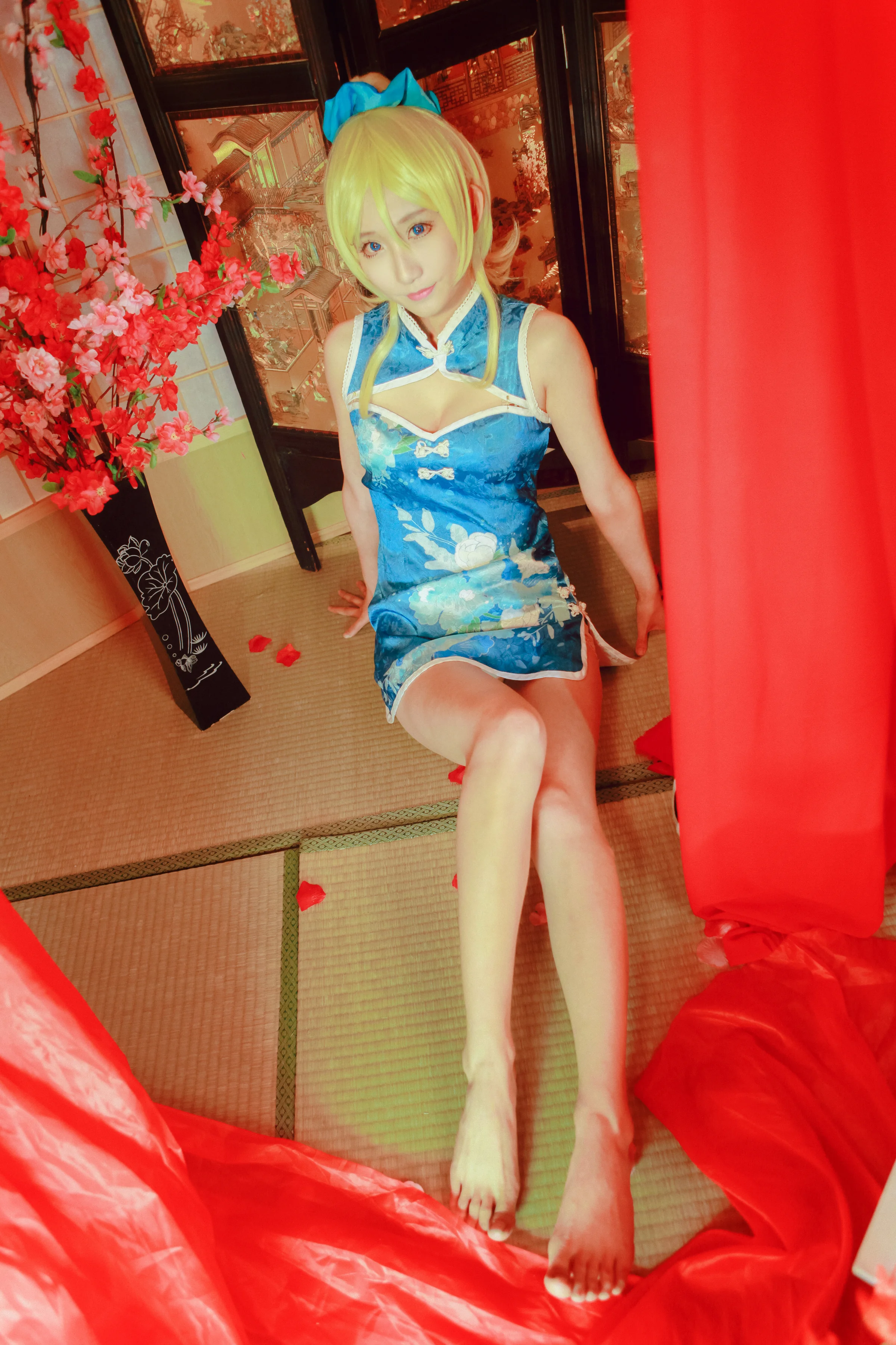 LOVELIVE 绘里旗袍未觉醒｜高清图片集