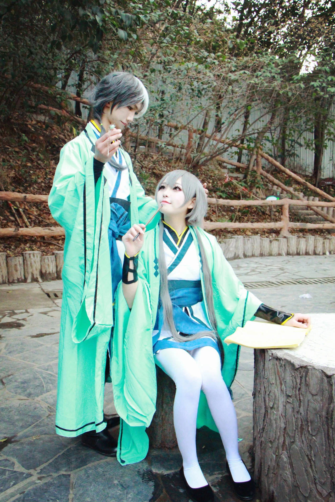 刀剑春秋 洛天依COS写真
