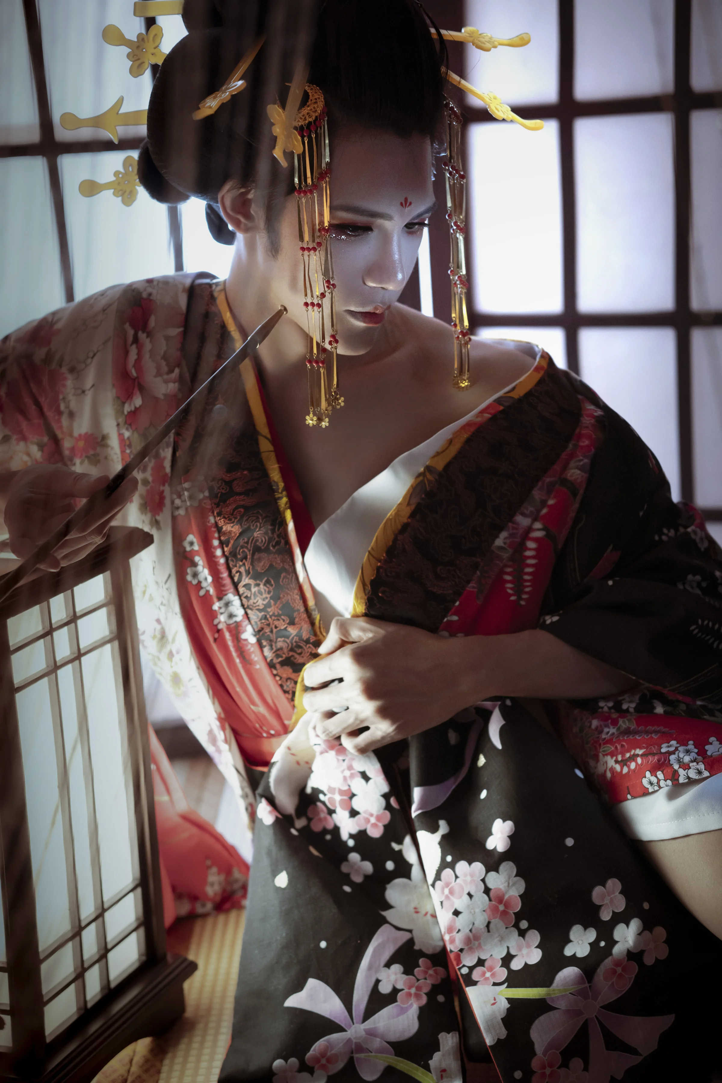 恶女花魁COS写真