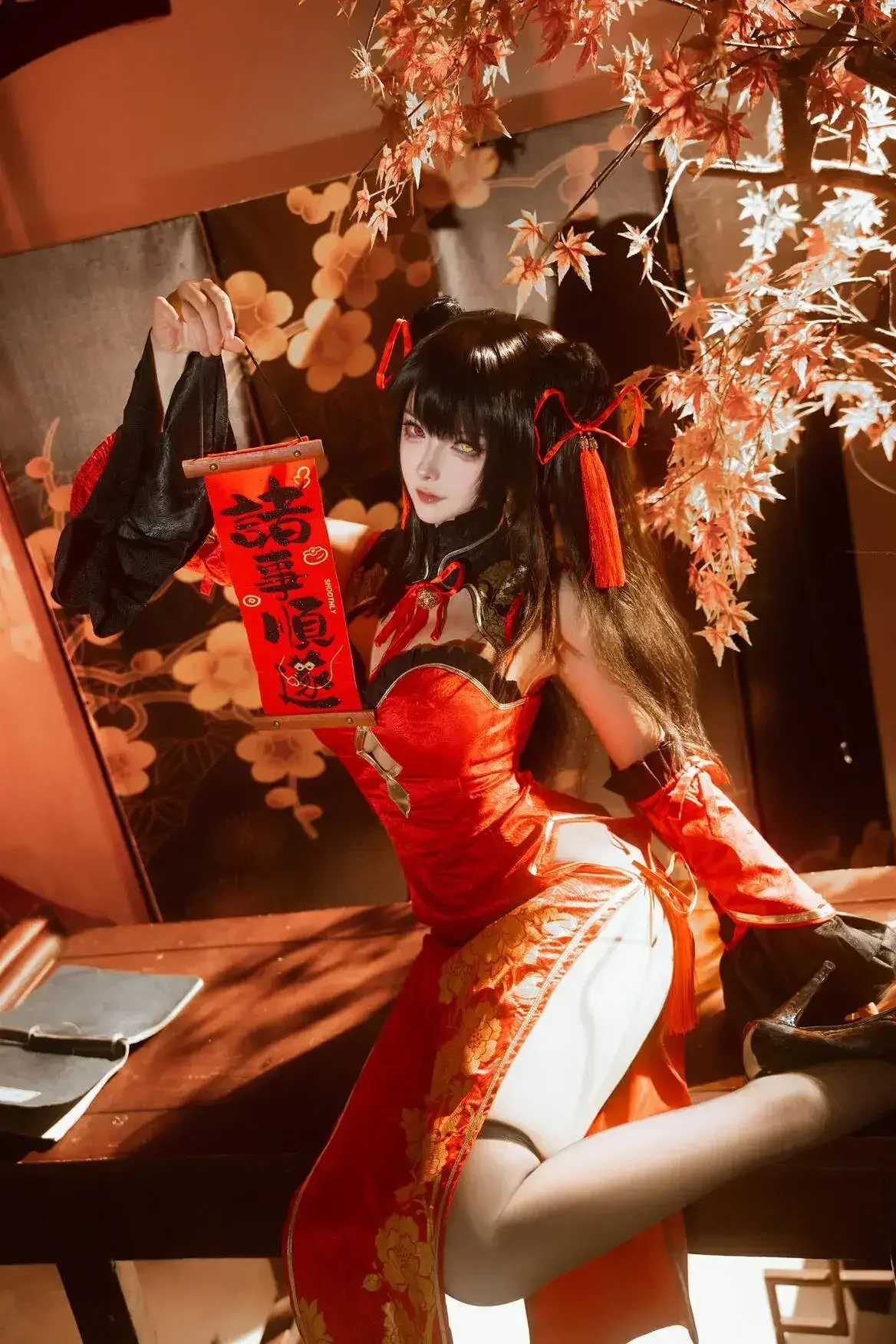 Seya-狮砸 – 2025年01月限定 狂三旗袍｜高清图片集