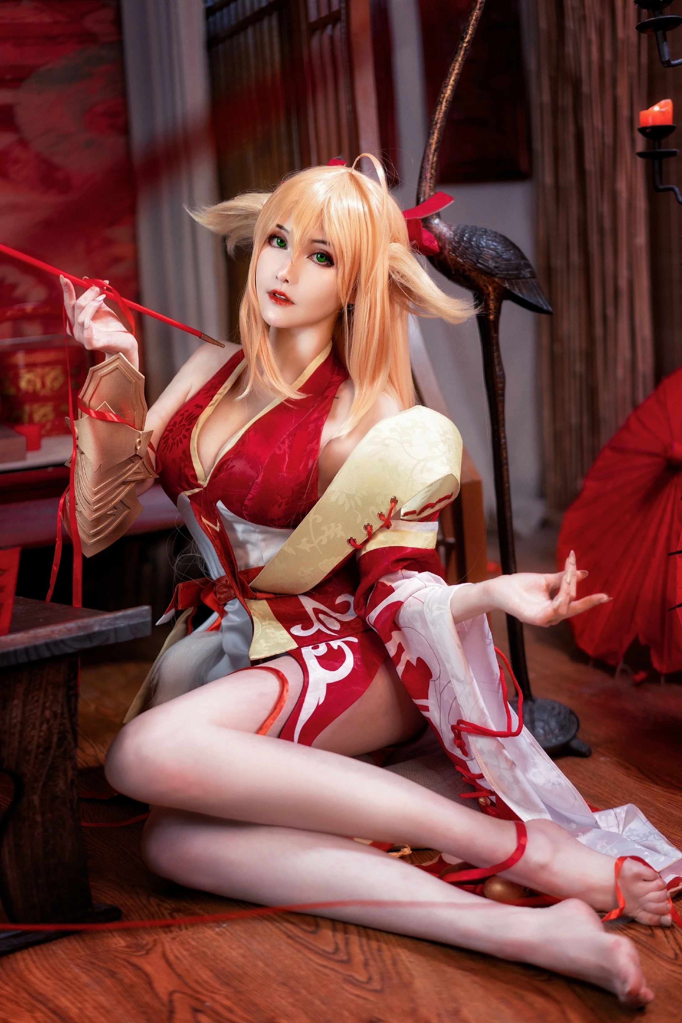 狐妖小红娘 涂山红红COS写真
