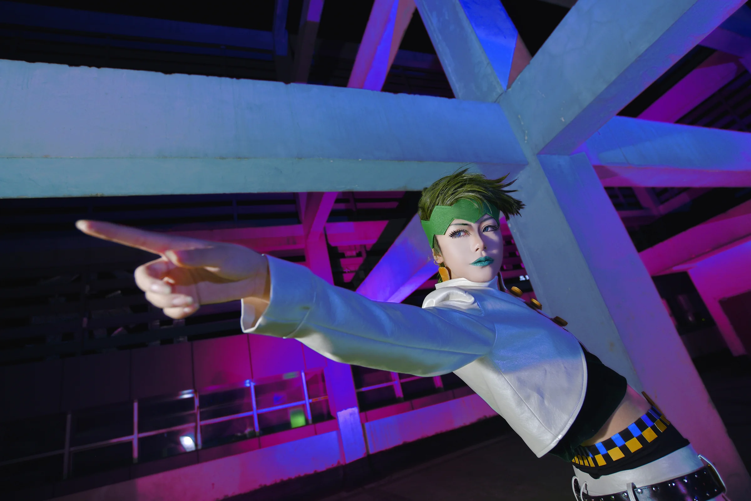 JOJO的奇妙冒险 岸边露伴COS写真
