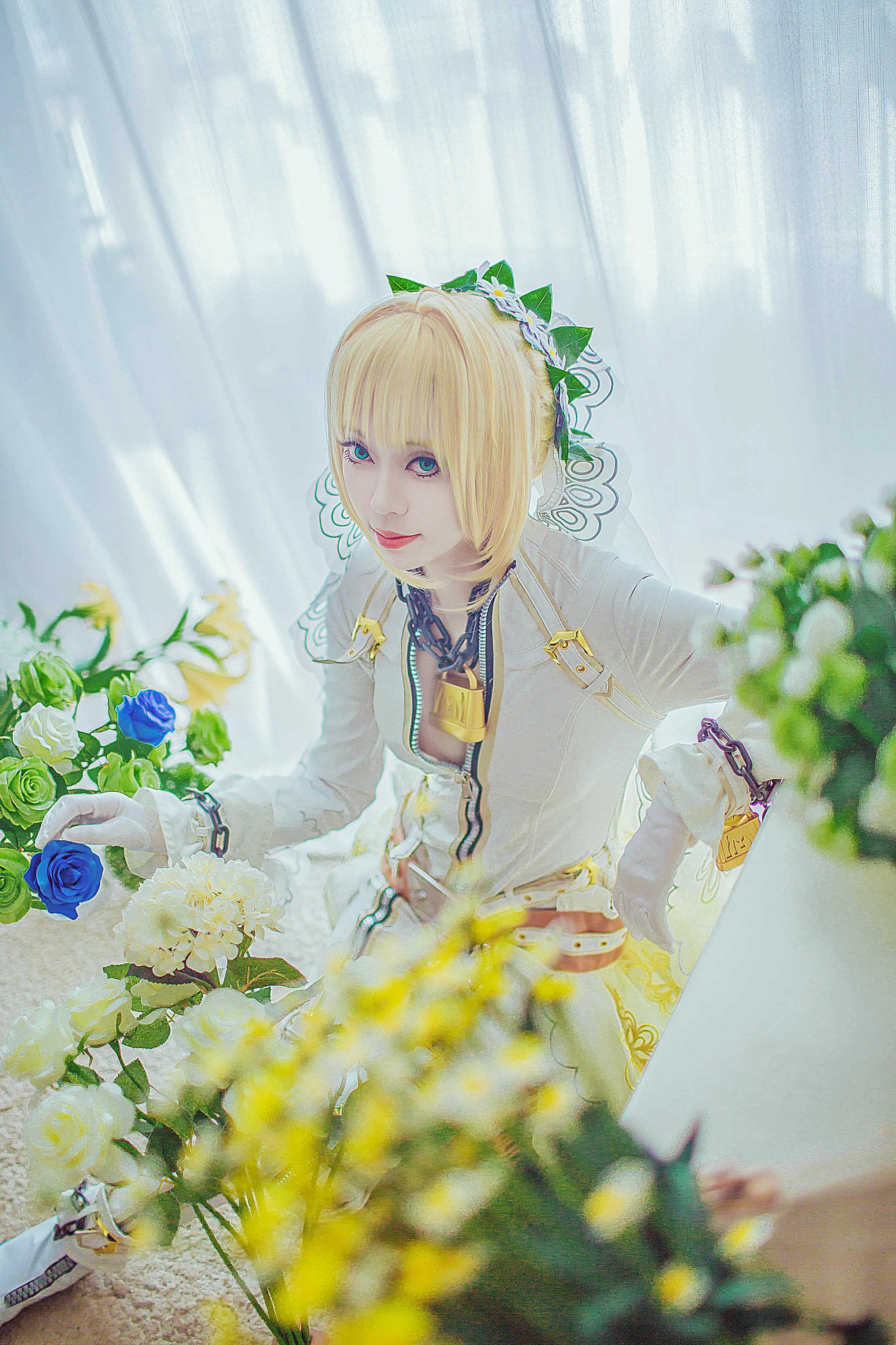 Fate/Grand Order尼禄花嫁COS写真