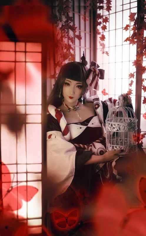 阴阳师手游 鬼女红叶COS写真
