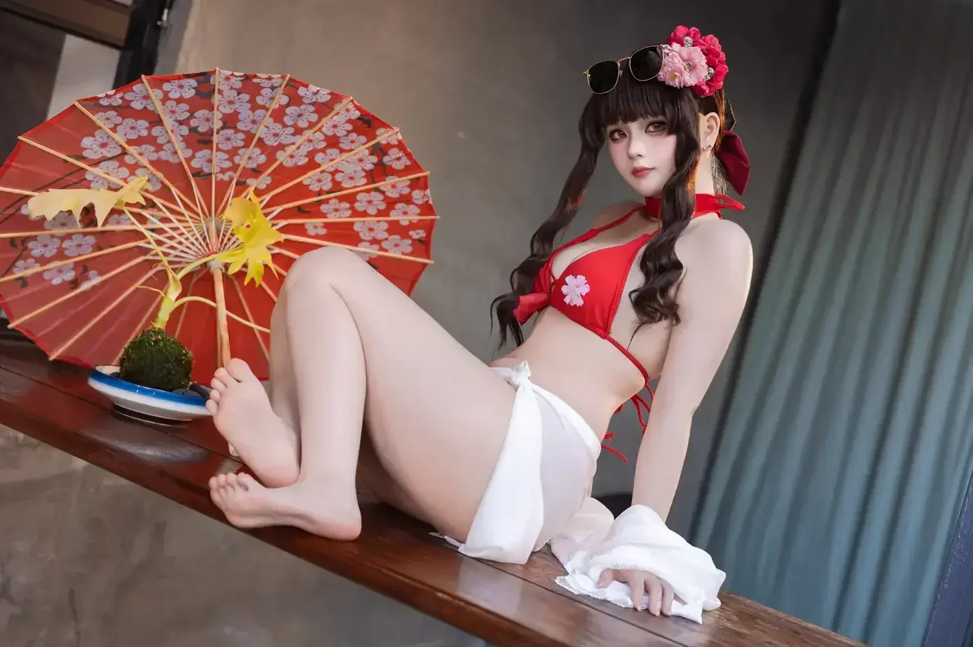屿鱼 – 樱花泳装｜高清图片集