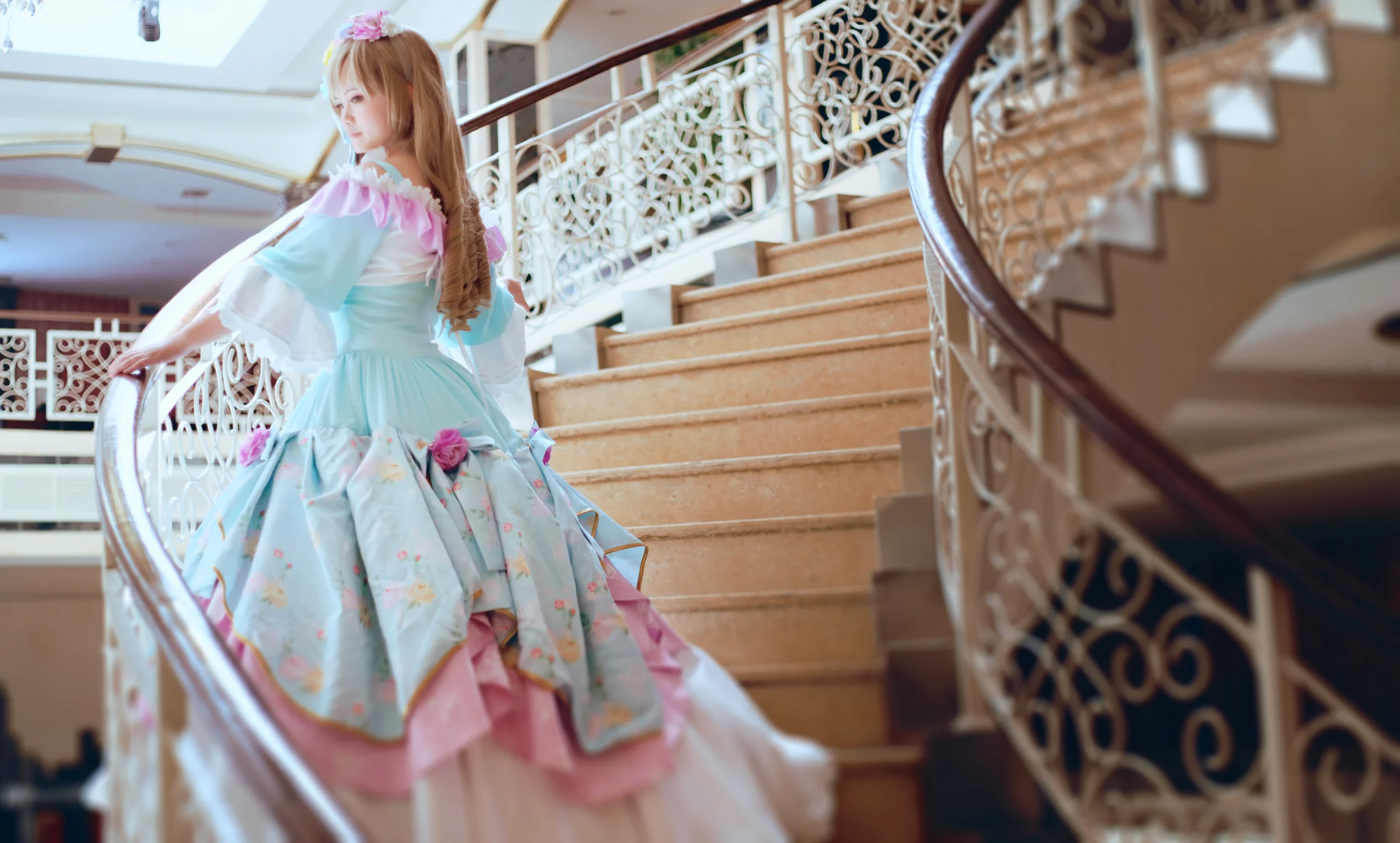 DC1990 LOVELIVE!舞会觉醒南小鸟园田海未COS写真